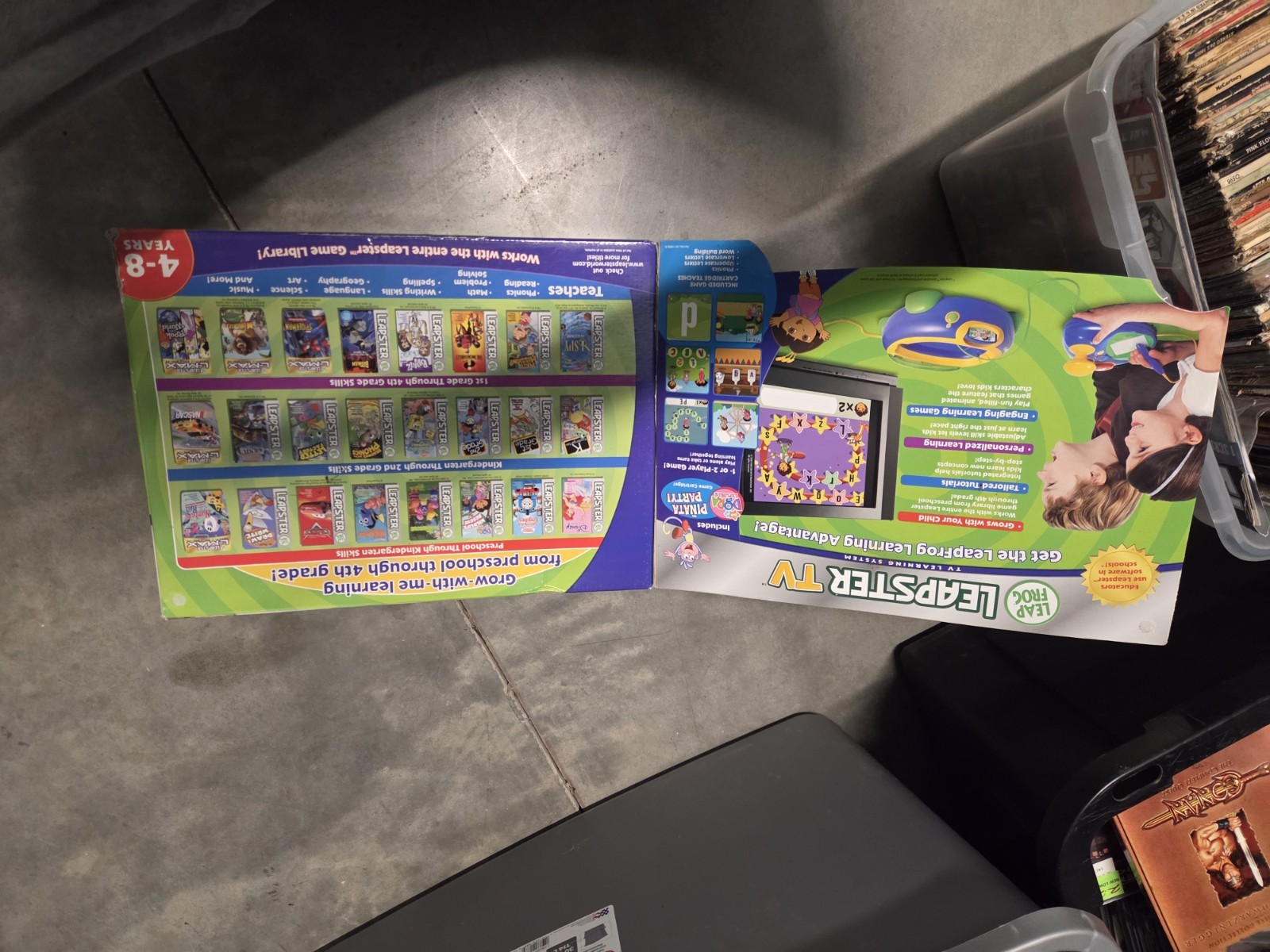 LeapFrog Leapster TV Electronic Learning System, Ages 4-8, Model 20300, 2005