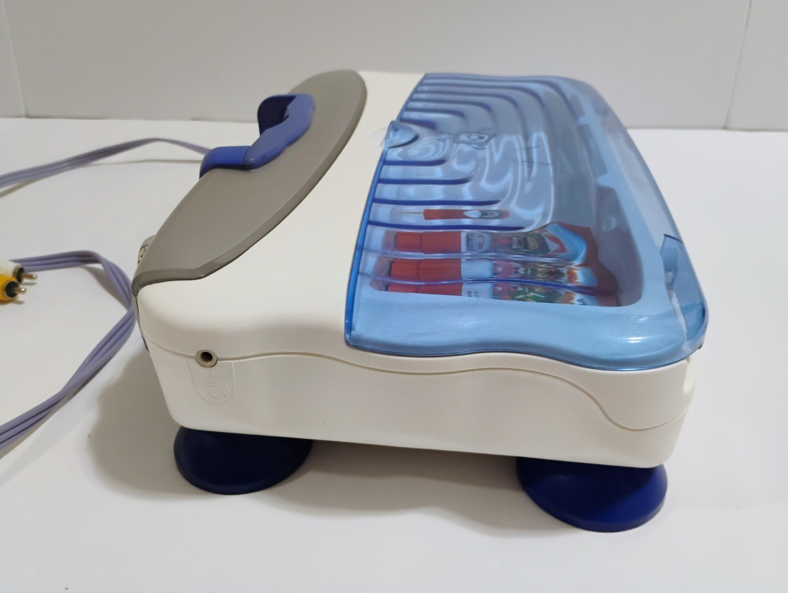 Vintage VTech VSmile V-Motion Active Learning System & Cartridge Set WORKS