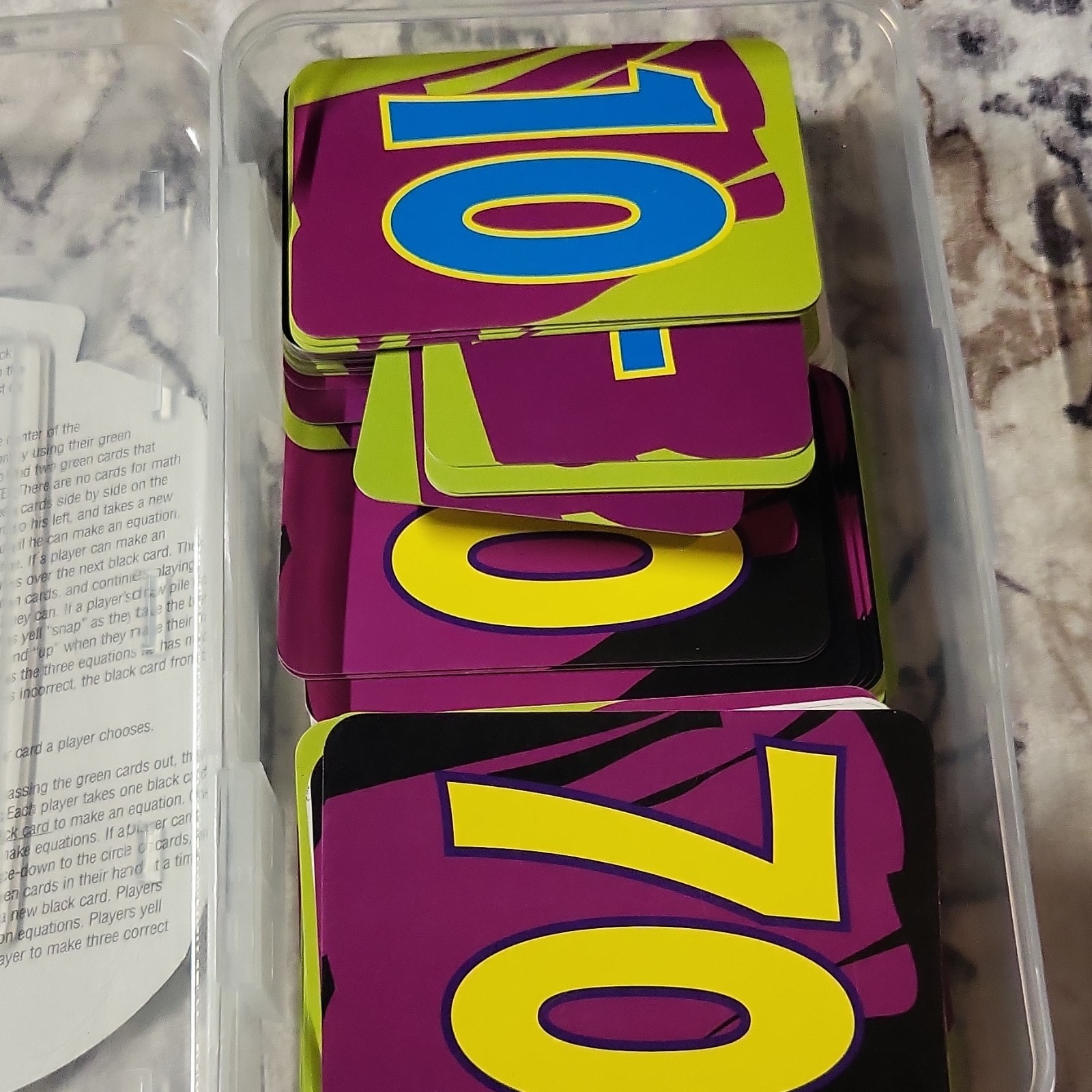 Snap It Up! Math Fast-Paced Card Game for Kids Ages 8-11 Years
