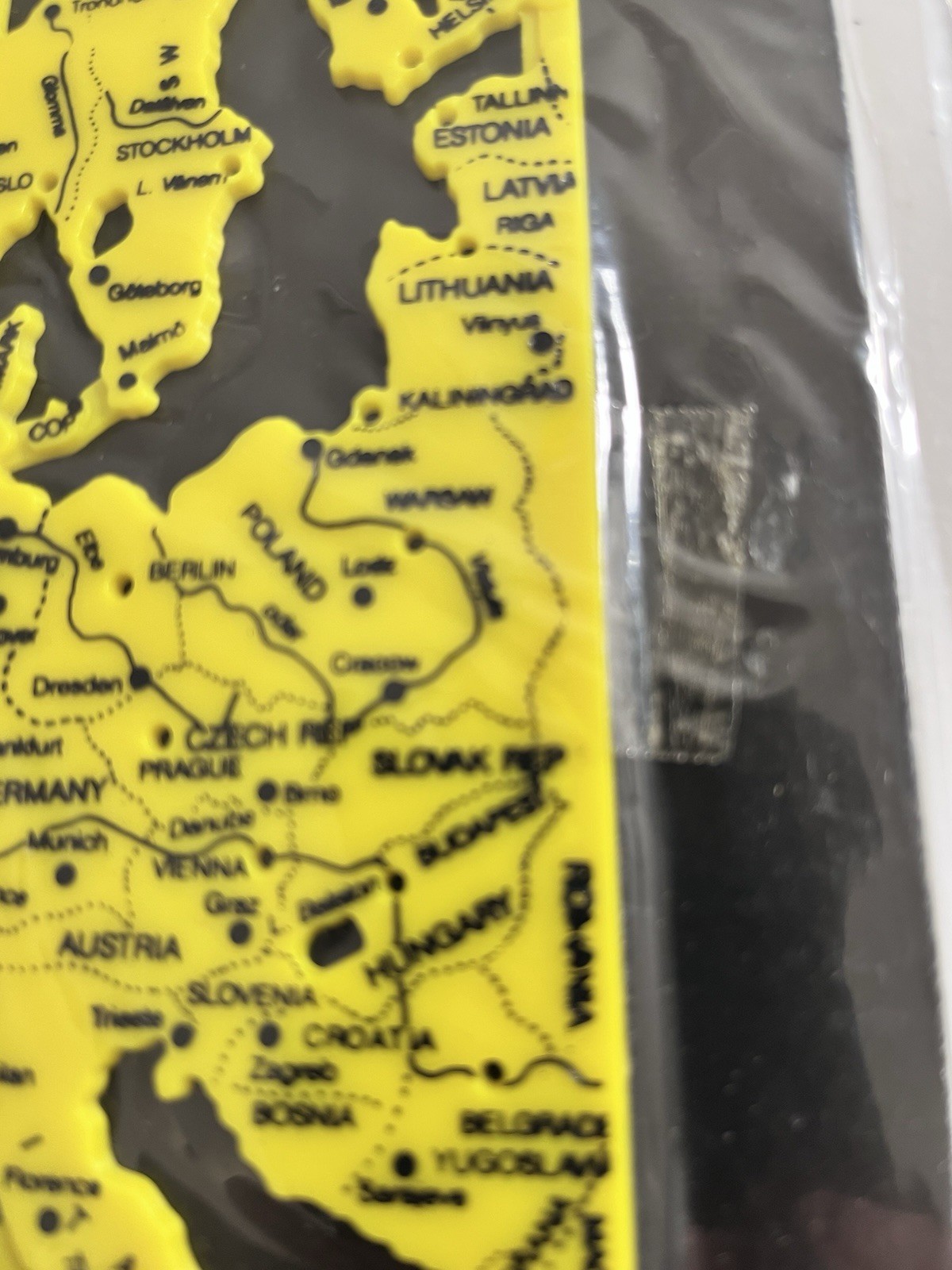 Rare Vintage ADI Educational Trace Maps Europe, Americas New In Package( Read)