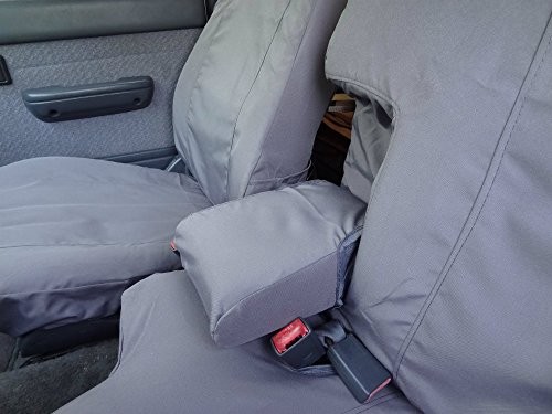 , Made to fit 1995-2000 Tacoma 60/40 Split Bench Custom Seat Covers. Gray
