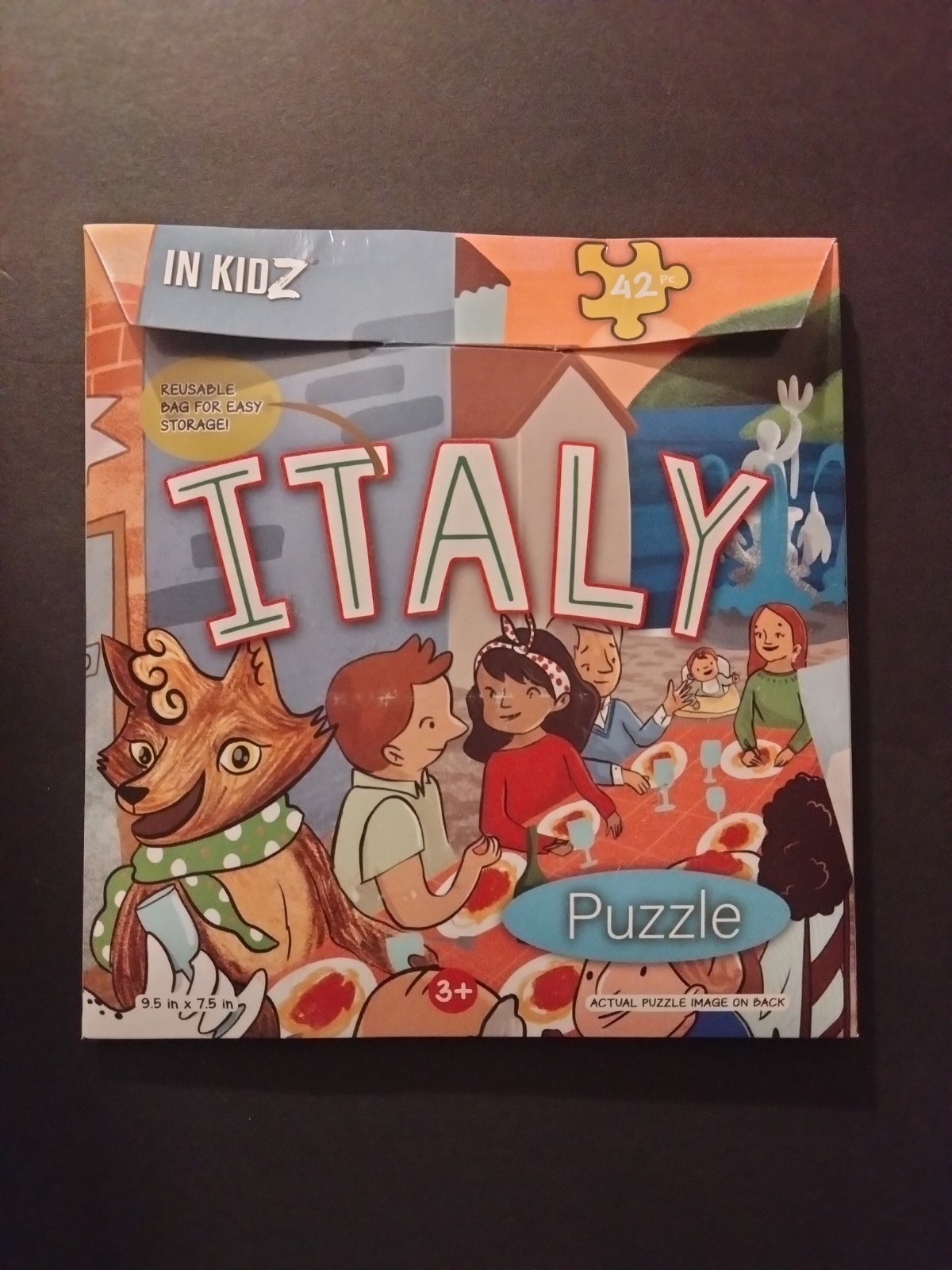 KidZ LLC “In Kidz” ITALY kit of Italian-themed nik naks/toys stickers Free Ship