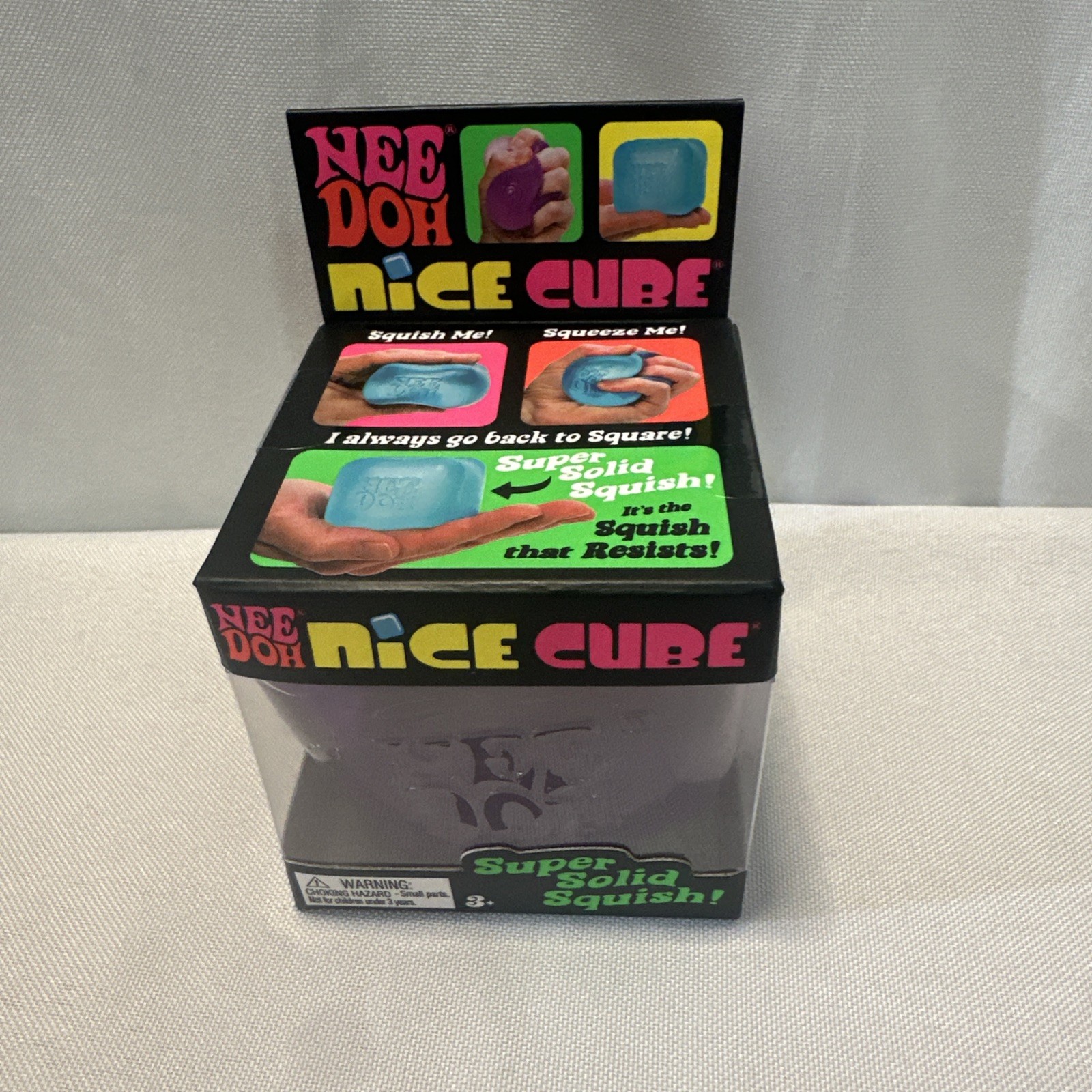 NEEDOH NICE CUBE COMPLETE SET OF 3 ! Blue, Purple, and Pink