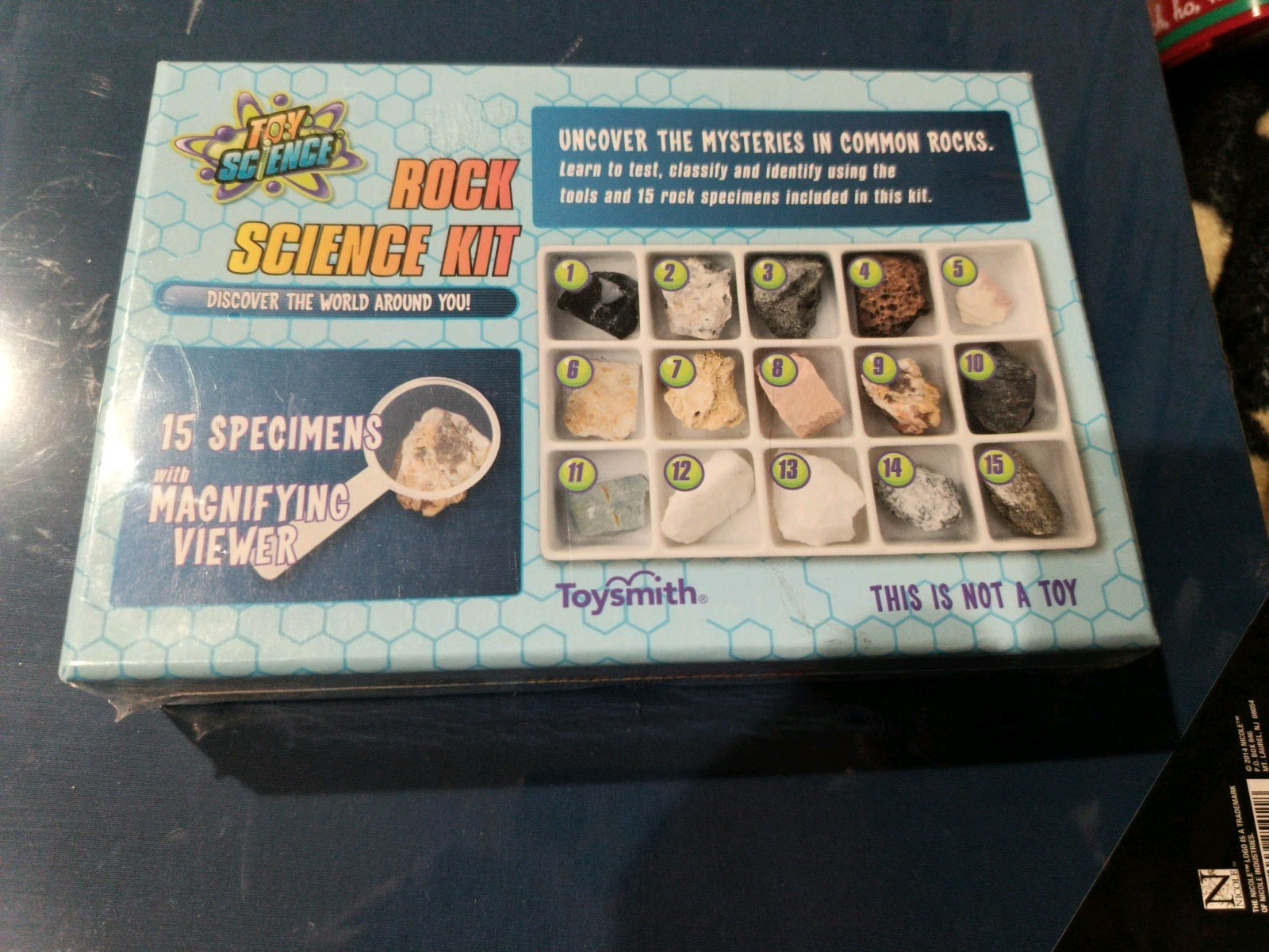 Rock Science Kit Educational Fun for Children By Toysmith BRAND NEW IN PACKAGING