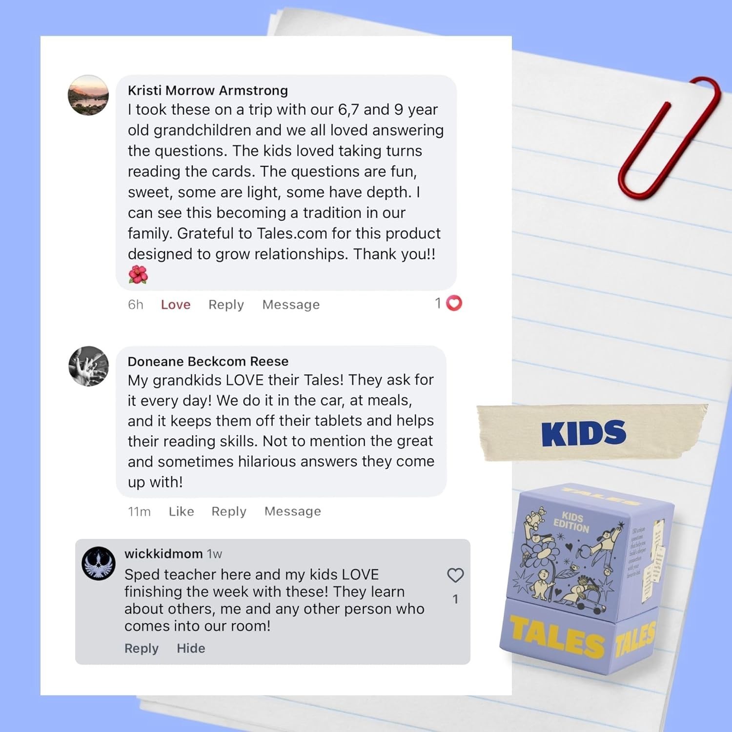 Interactive Kids Edition Conversation Cards – Family Bonding