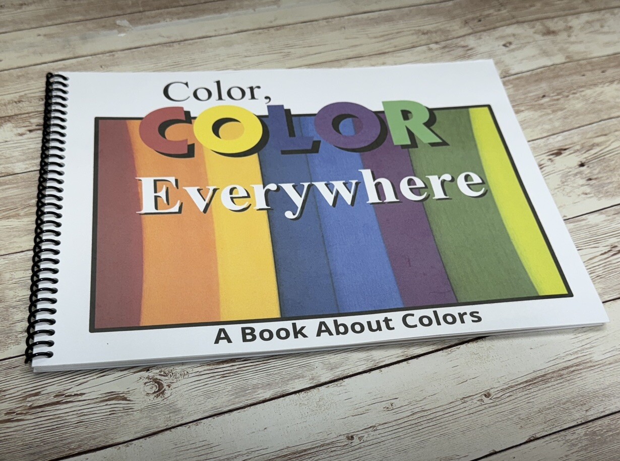 Complete Series – 12 Book Set | LEARNING COLORS | Spiral Bound Picture Book