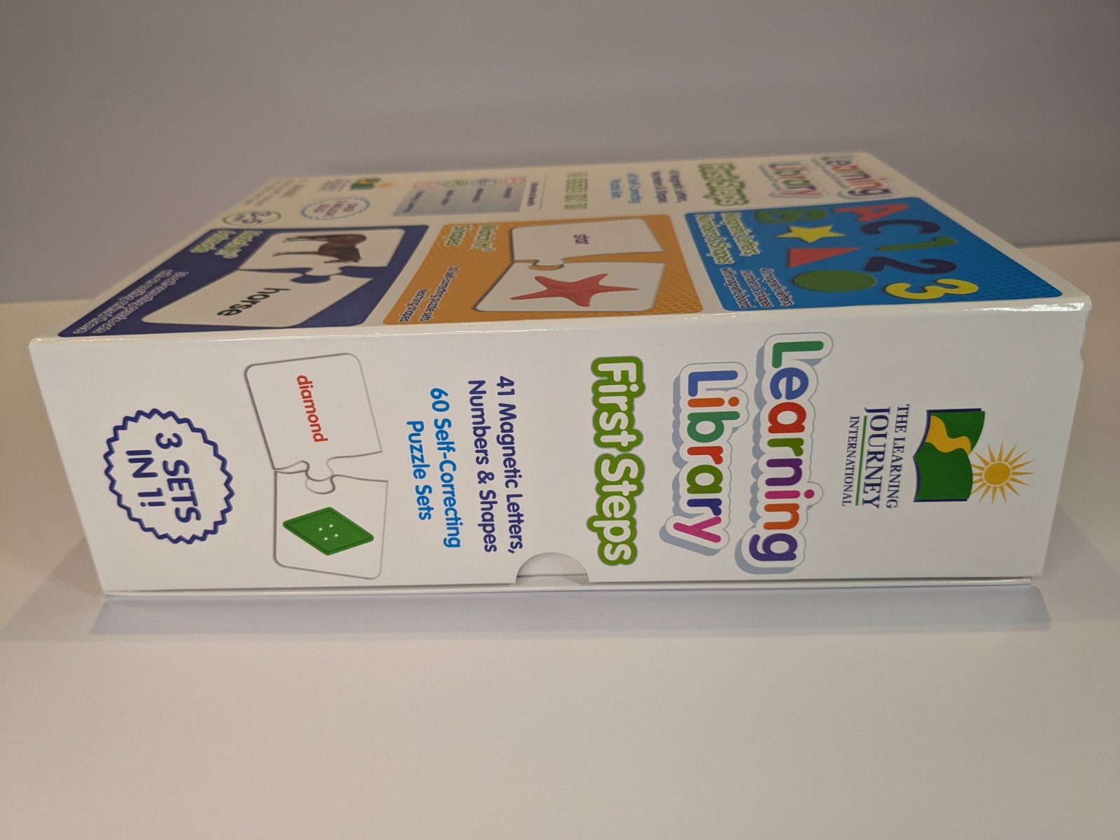 Learning Library First Steps Magnetic Letters, Numbers, Shapes – New, sealed