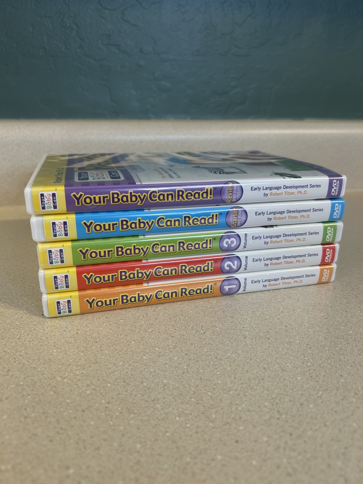 Your Baby Can Read Early Language Development System 5 DVD Set Interactive EUC
