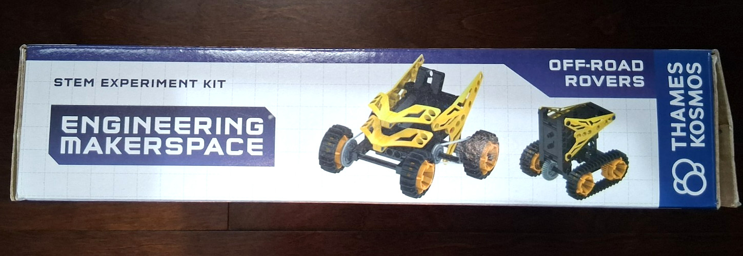 Thames & Kosmos Engineering Makerspace Off-Road Rovers STEM Motorized Kit New