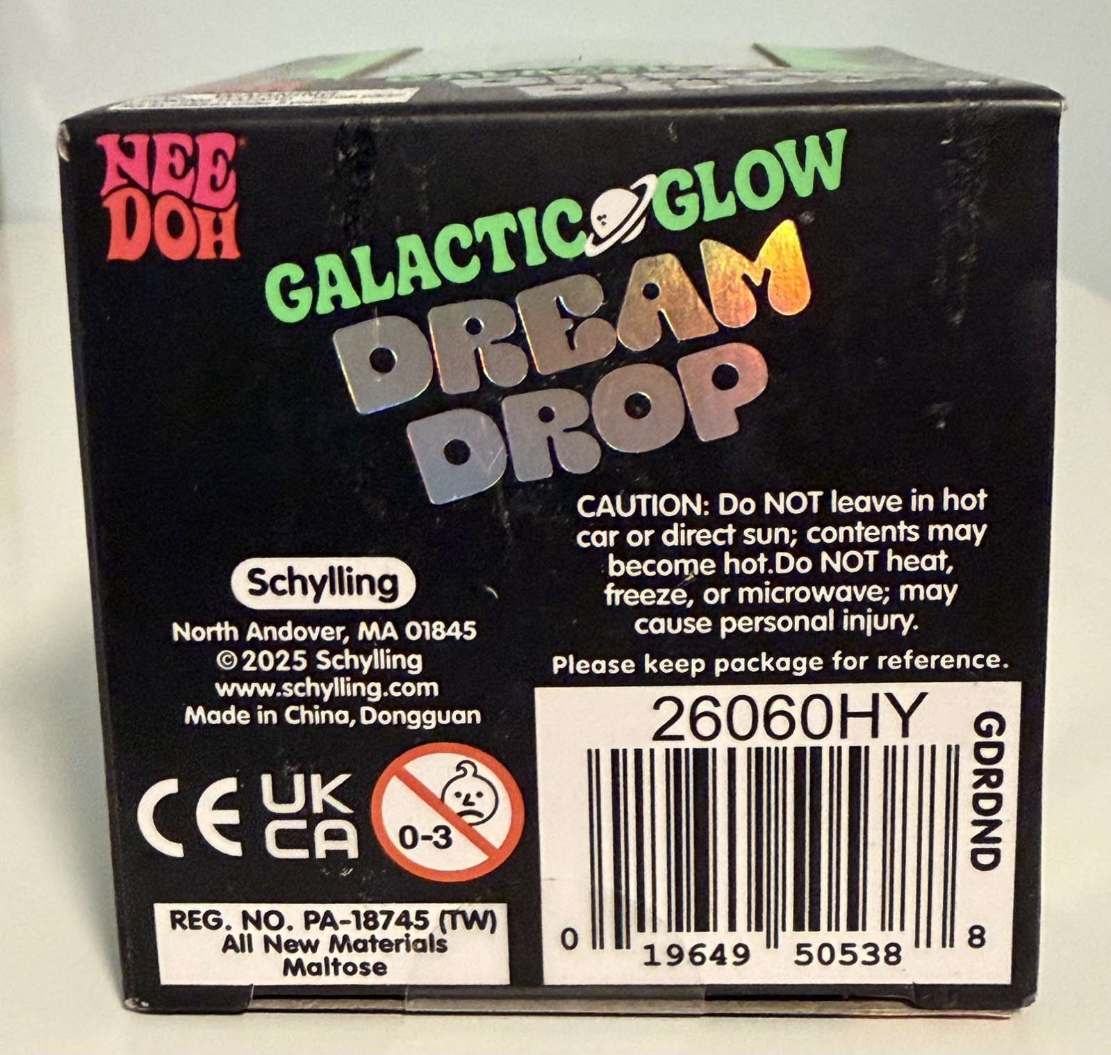 Galactic Glow Dream Drop NeeDoh GREEN EXTREMELY RARE AUTHENTIC