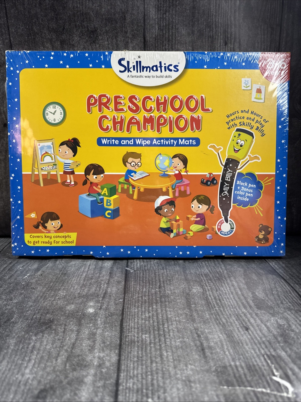 SKILLMATICS PRESCHOOL CHAMPION Educational Game Preschool Learning Activity -New