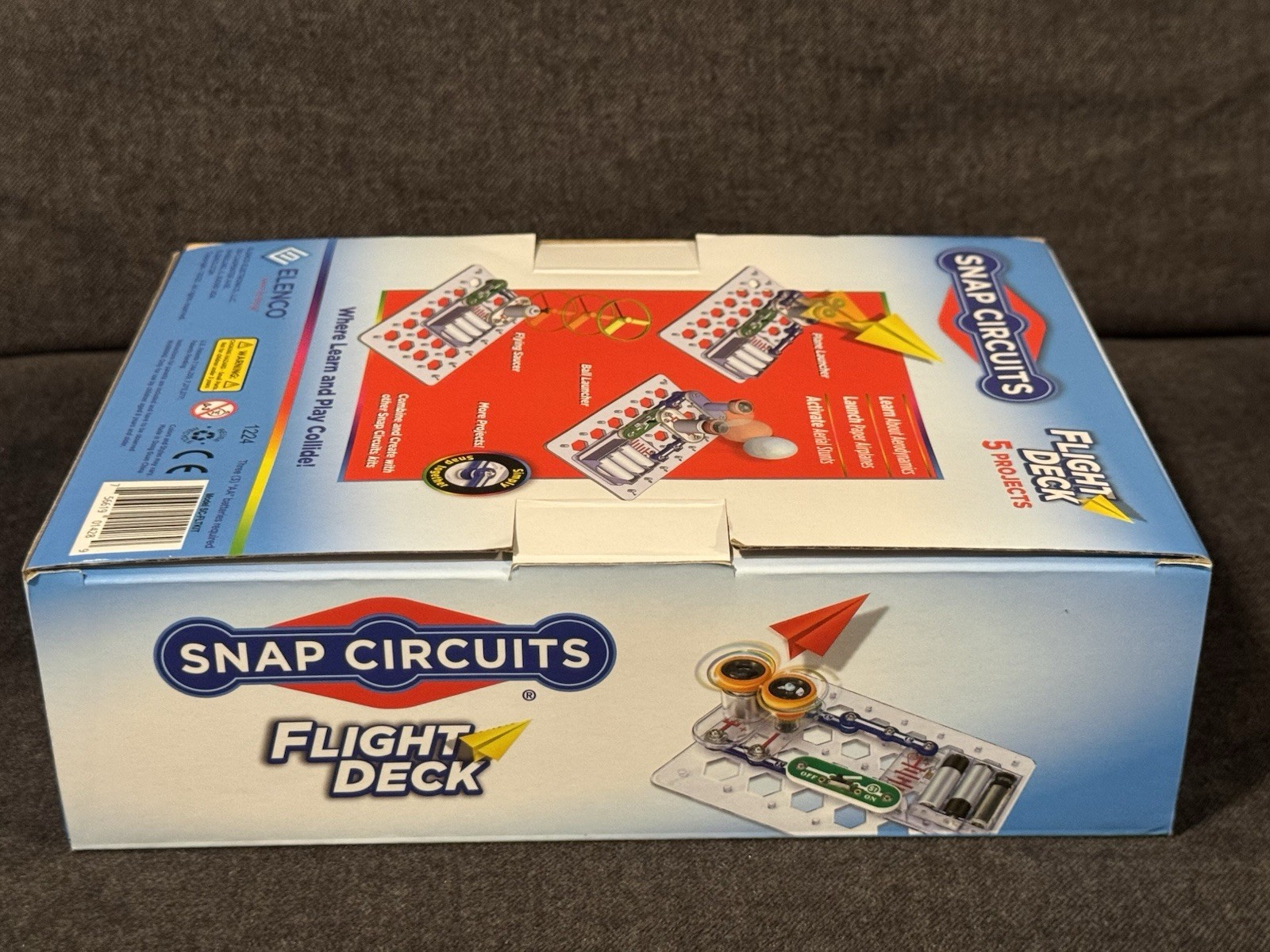 NEW Snap Circuits Flight Deck Science/STEM Toy Kit Ages 8+ Construction