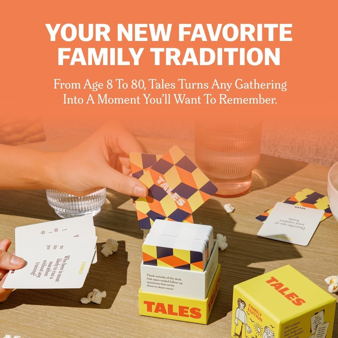 Tales Conversation Starter Cards Card Game For Family Edition Board Game