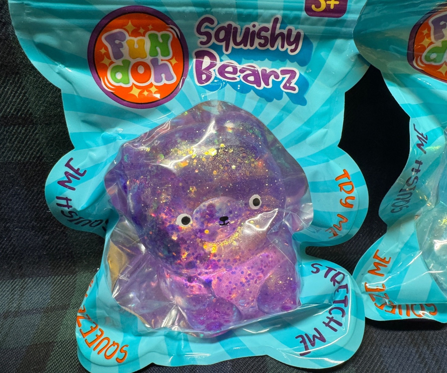 Fun Doh Squishy Bearz Fidget Bear 2 Pack