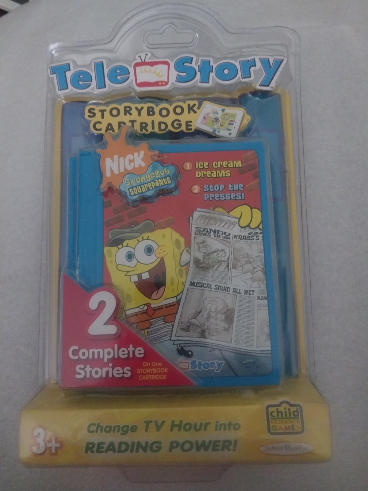 Spongebob Squarepants – Jakks Pacific Tele Story Storybook cartridge (2006)
