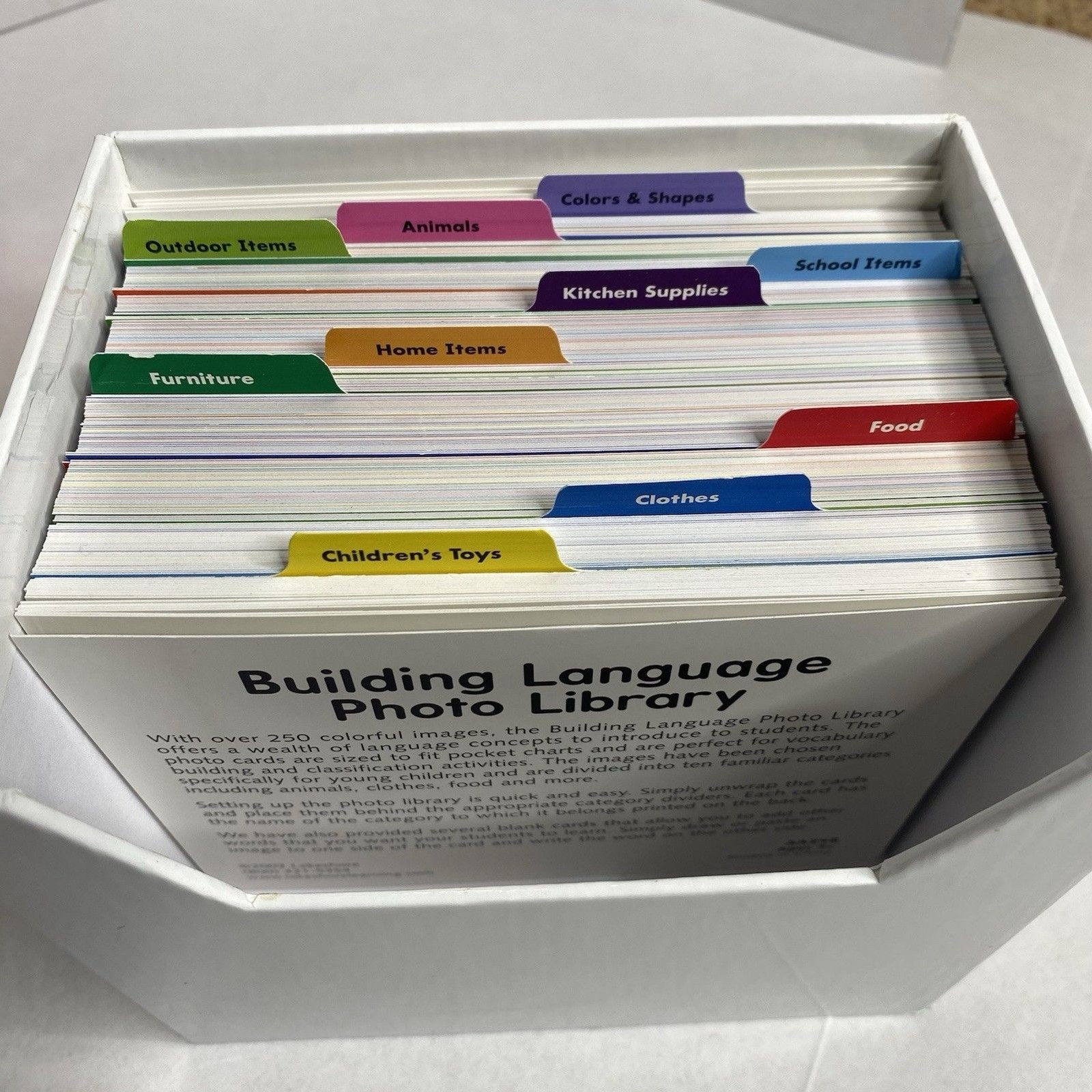 Lakeshore Building Language Photo Library #AA248 Education/ELL/ESL/Teaching