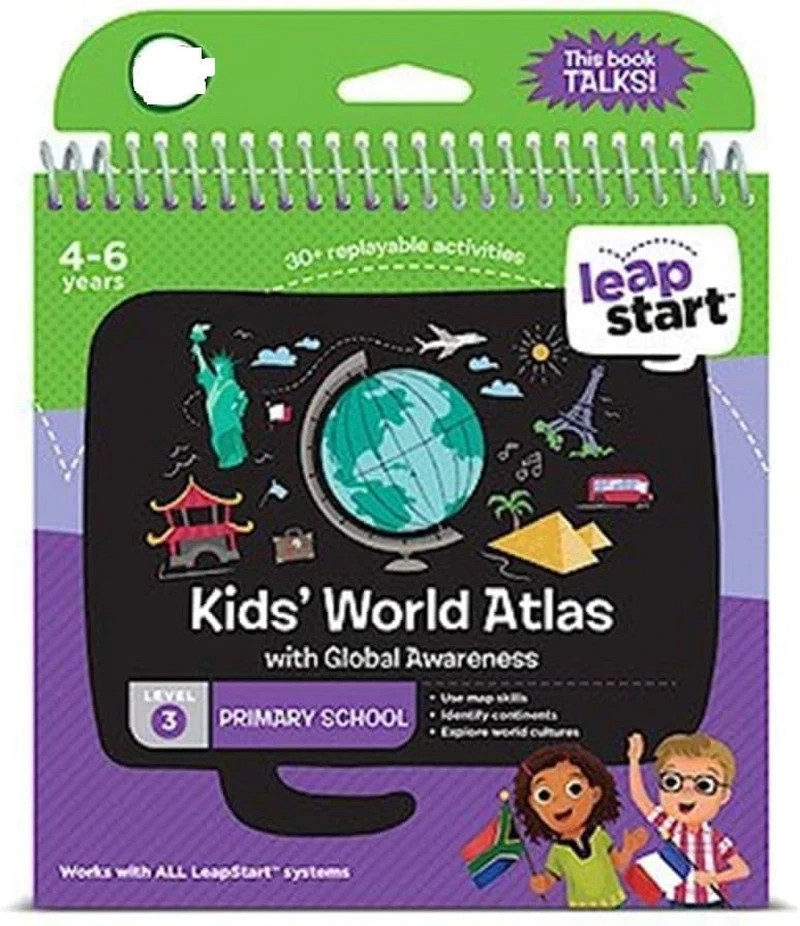 NBBB Leapstart Preschool Educational Book Bundle with First Day of School Kids