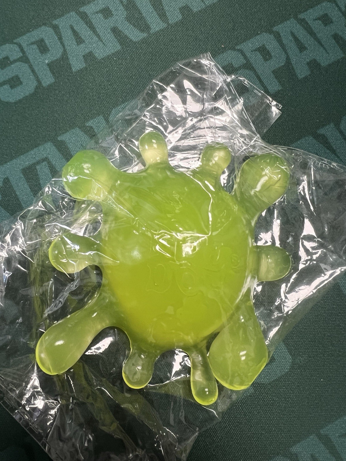 Green Tactile Sensory Toy Squishy Stress Relief Fidget for Kids Adults
