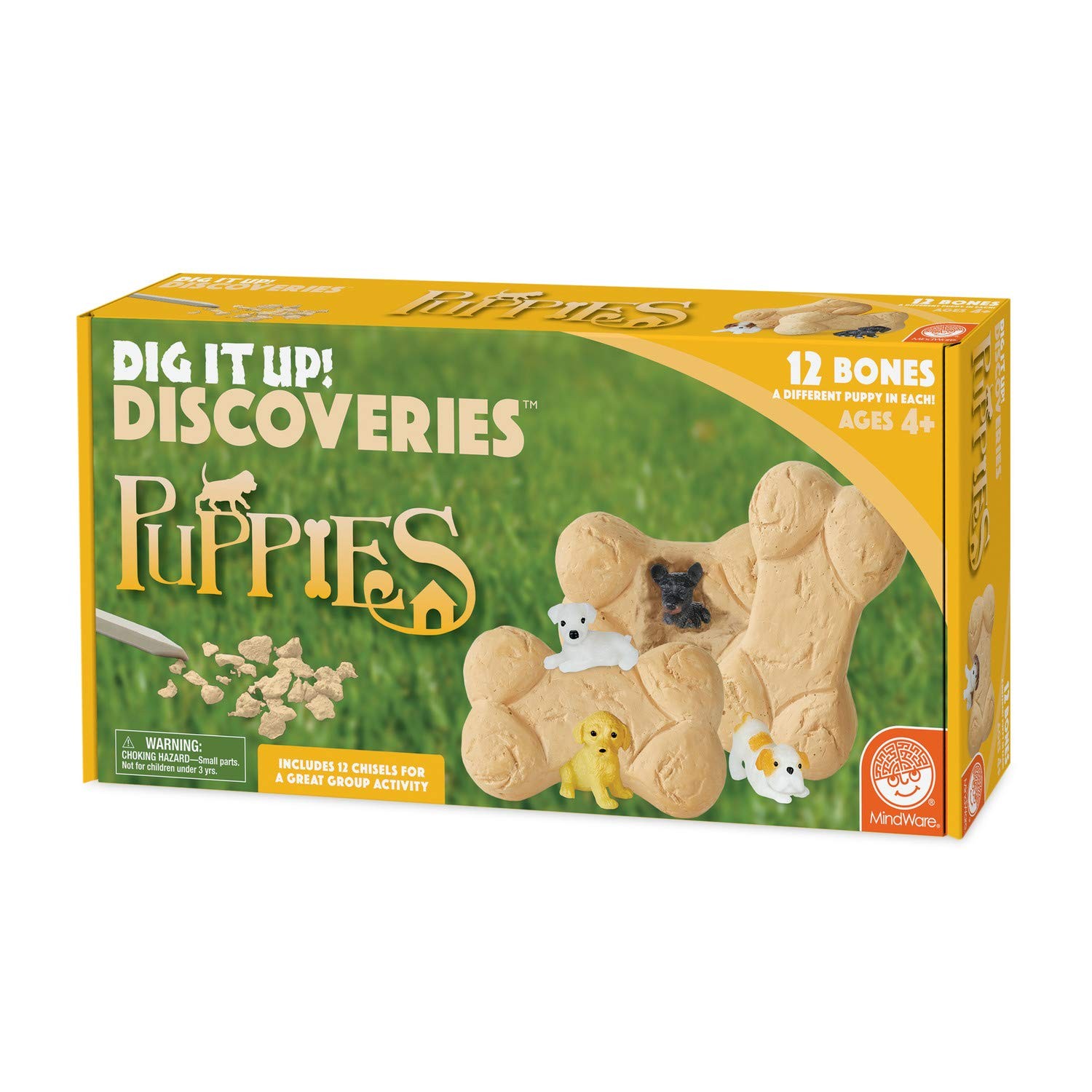 Dig it Up! Puppies Excavation Kit – Educational Toys for 4 and Up – Dig Kit w…