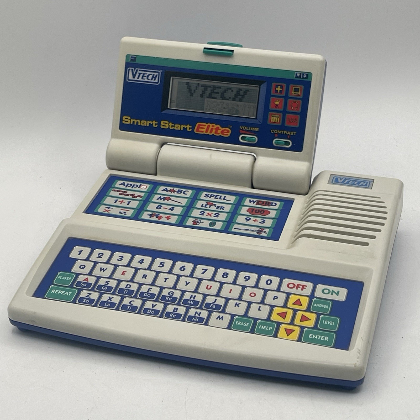 Vintage VTech Smart Start Elite Toy Laptop Computer 1993 Retro Learning 90s