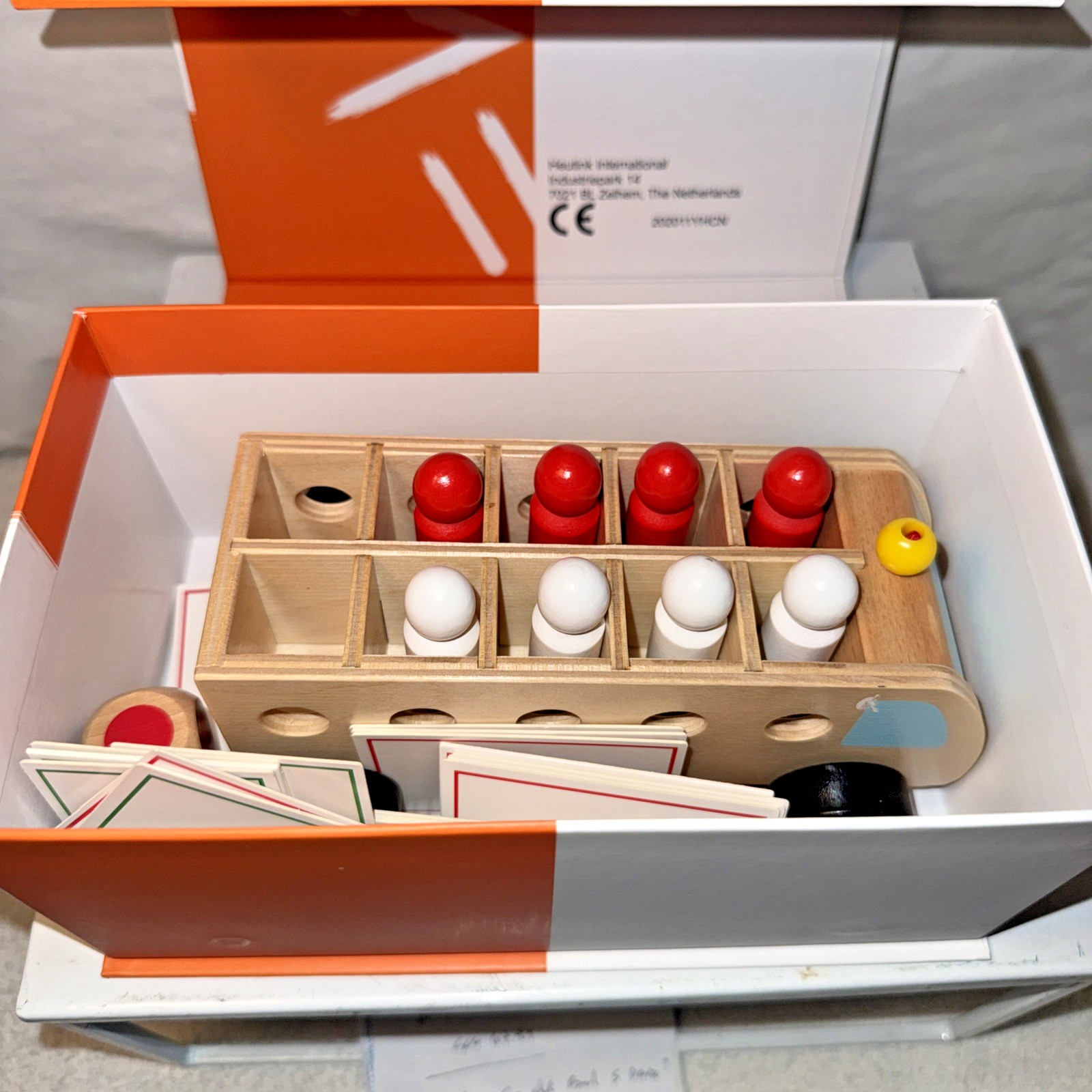 Toys for Life MATHEMATIC BUS I learn to count up to 10 wood Dutch modern design