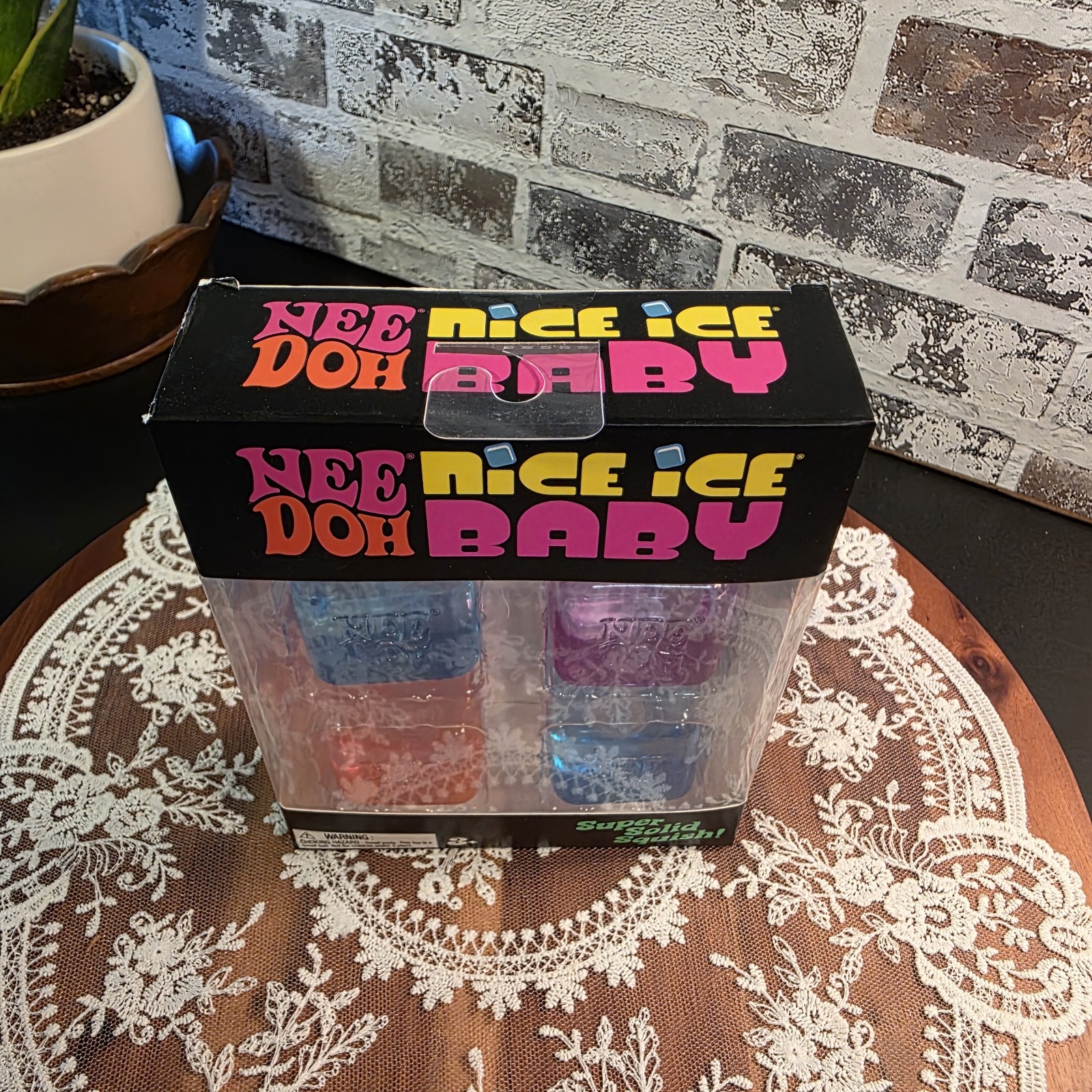 BRAND NEW ~ 4 Pack SEALED Needoh Nice Ice Baby Bundle (Mini Nice Cubes)