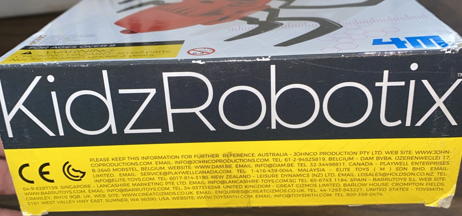 Kidz Robotix Spider Robot Steam Powered 4M Kids