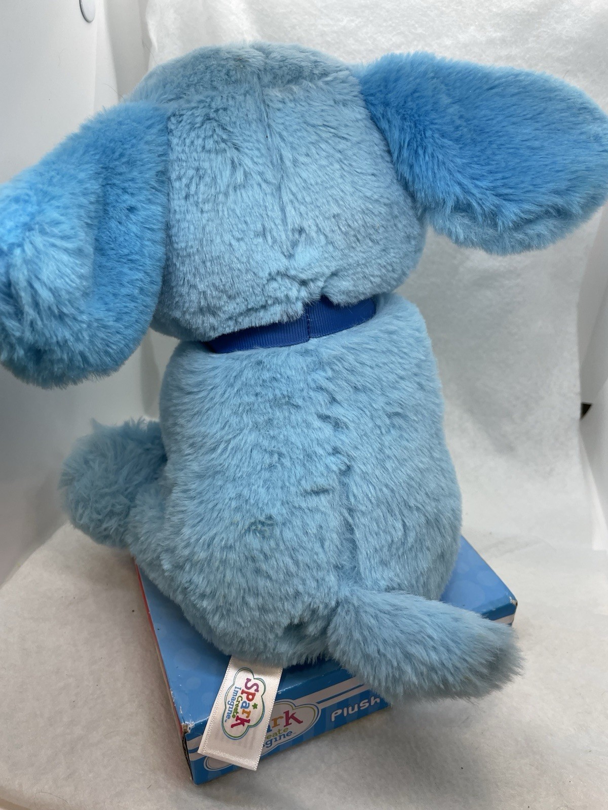 Spark Create Imagine Interactive Plush Blue Puppy Rolo Sings & Talks Video Works