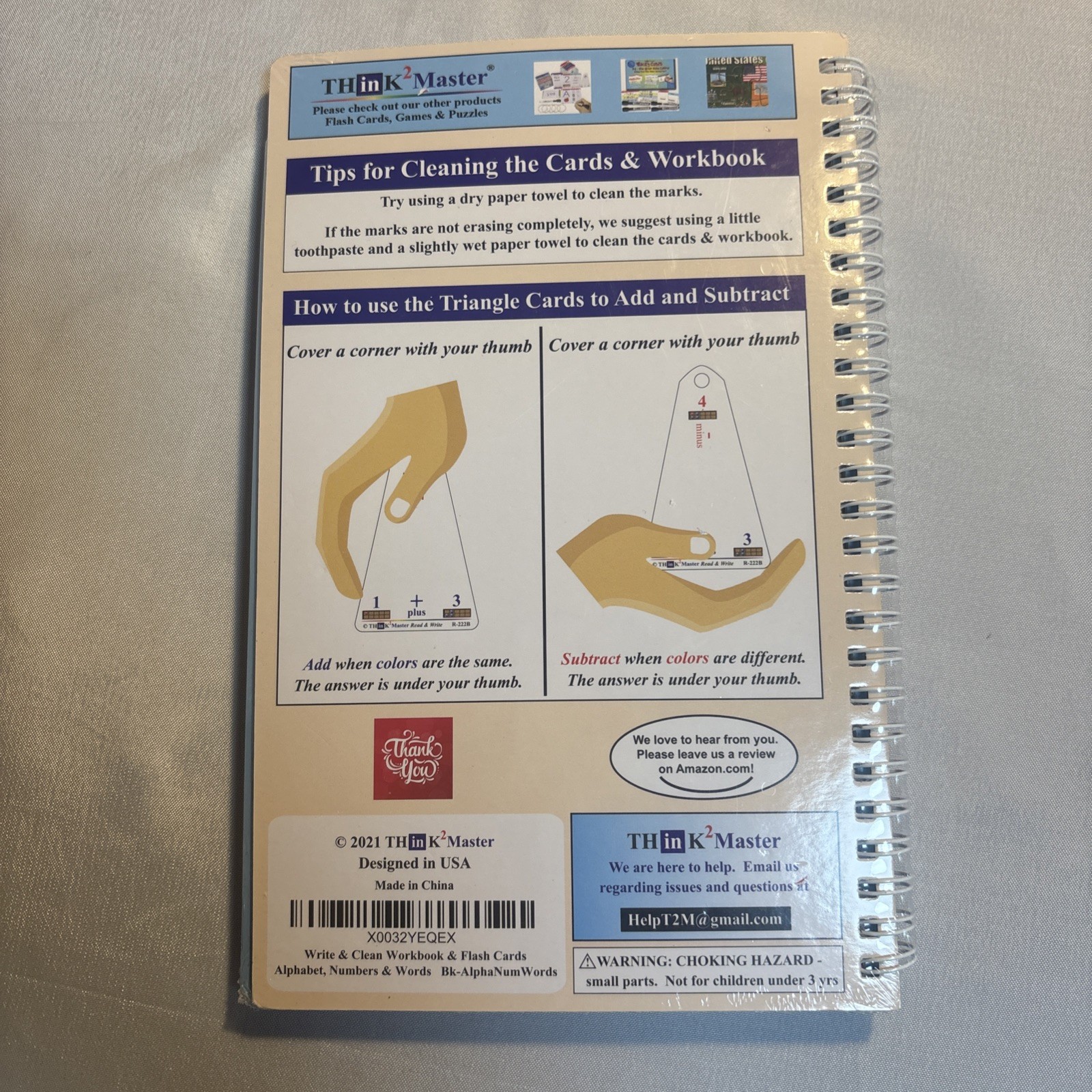 Premium 186 Laminated Alphabet, Sight Words & Numbers Age 4+ New in Pkg