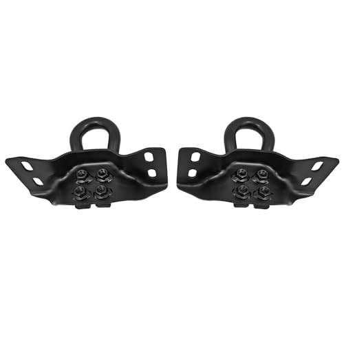 Front Bumper Tow Hooks – Compatible with 2017-2026 F-o-rd Super Duty F250 F350