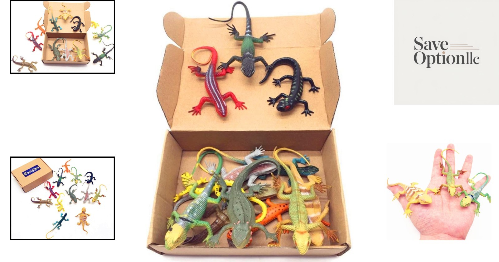 Educational 12-Piece Reptile & Dinosaur Figures Set – Ideal for Young Explorers