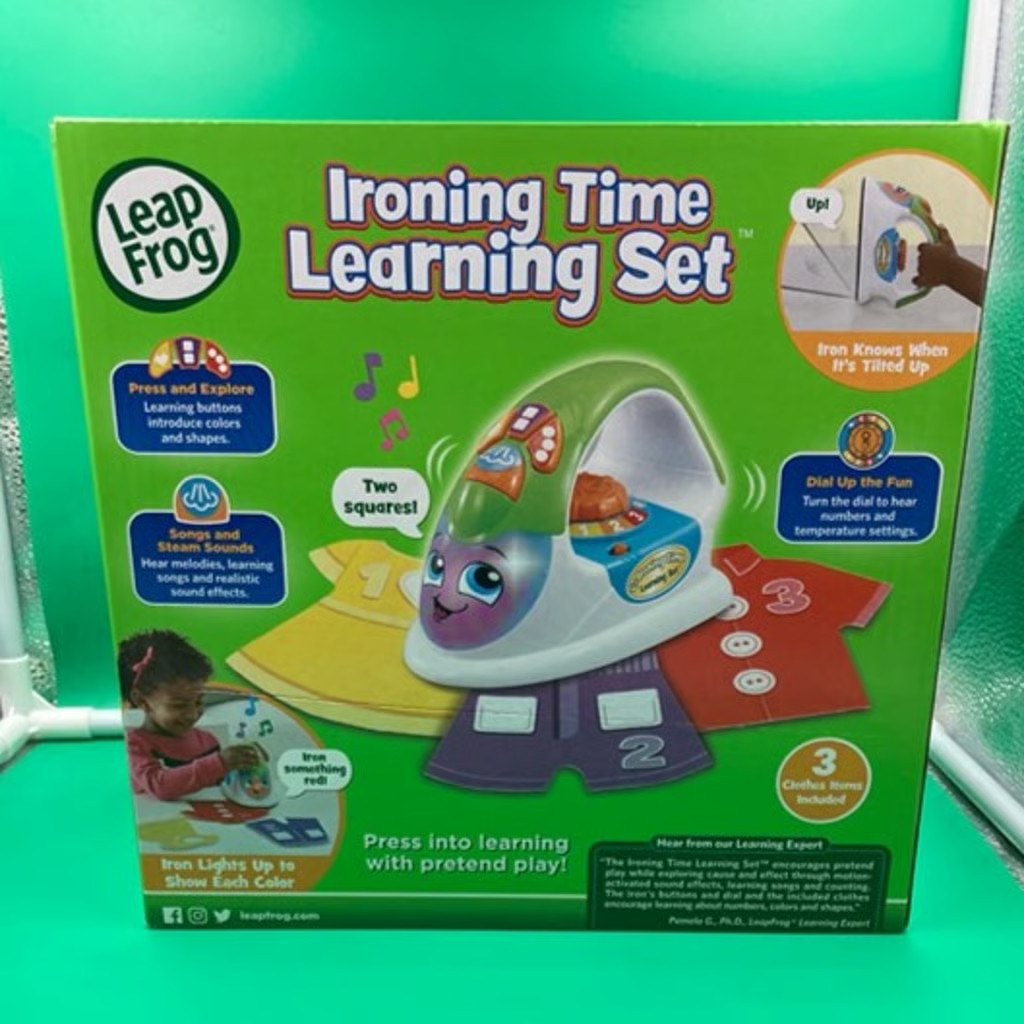 Leap Frog Ironing Time Learning Set 18+ Months New in Box