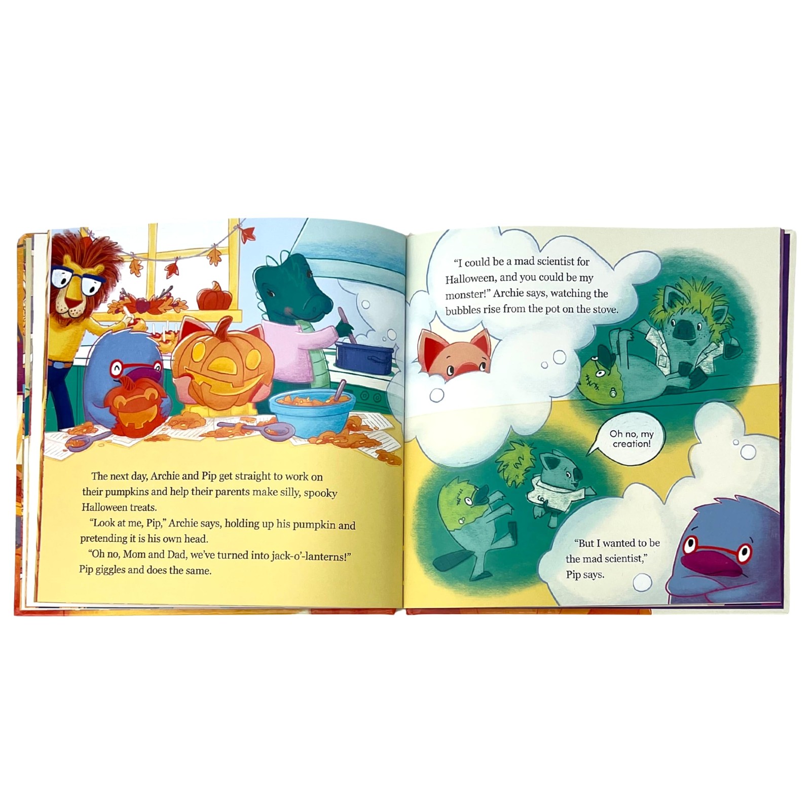 Archie and Pip’s Halloween Adventure: Fall Picture Book for Toddlers & Kids