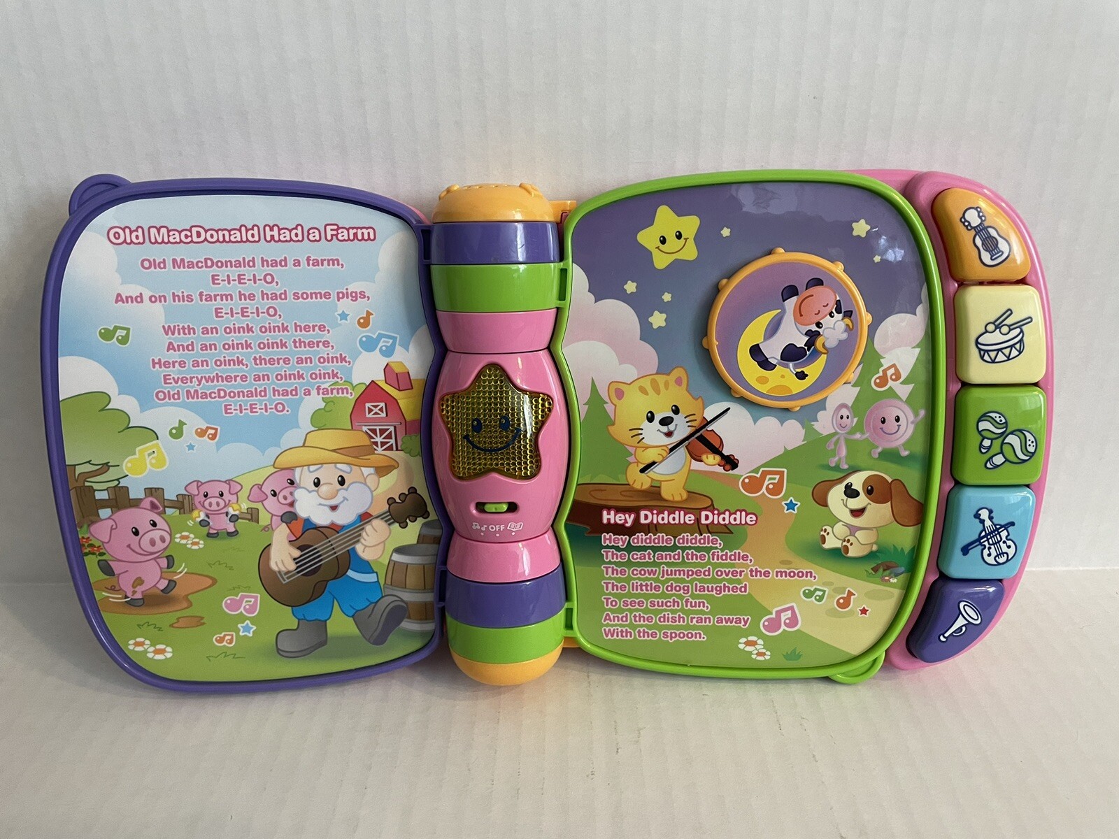 VTech Musical Rhymes Book Educational Toys For 6 month -3 Years Olds Toddler
