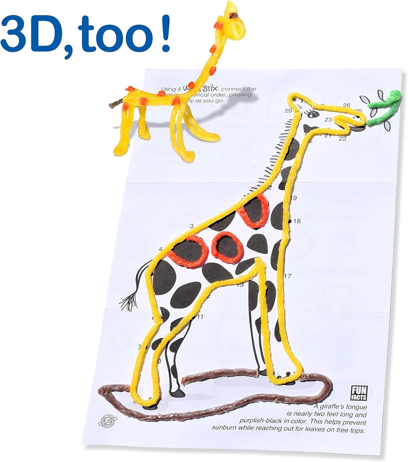 Animal Activity Pack 12 Zoo Animals Kids Educational Craft Kit Made in USA