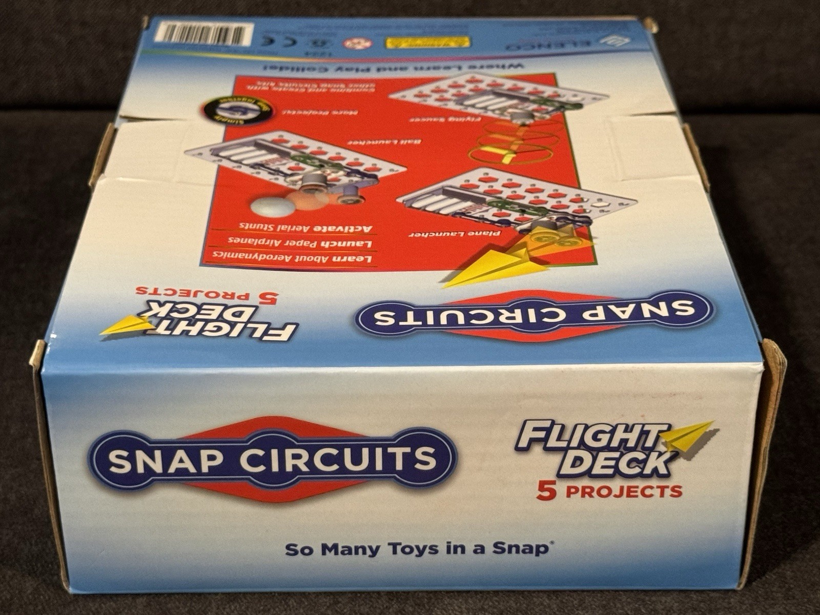 NEW Snap Circuits Flight Deck Science/STEM Toy Kit Ages 8+ Construction