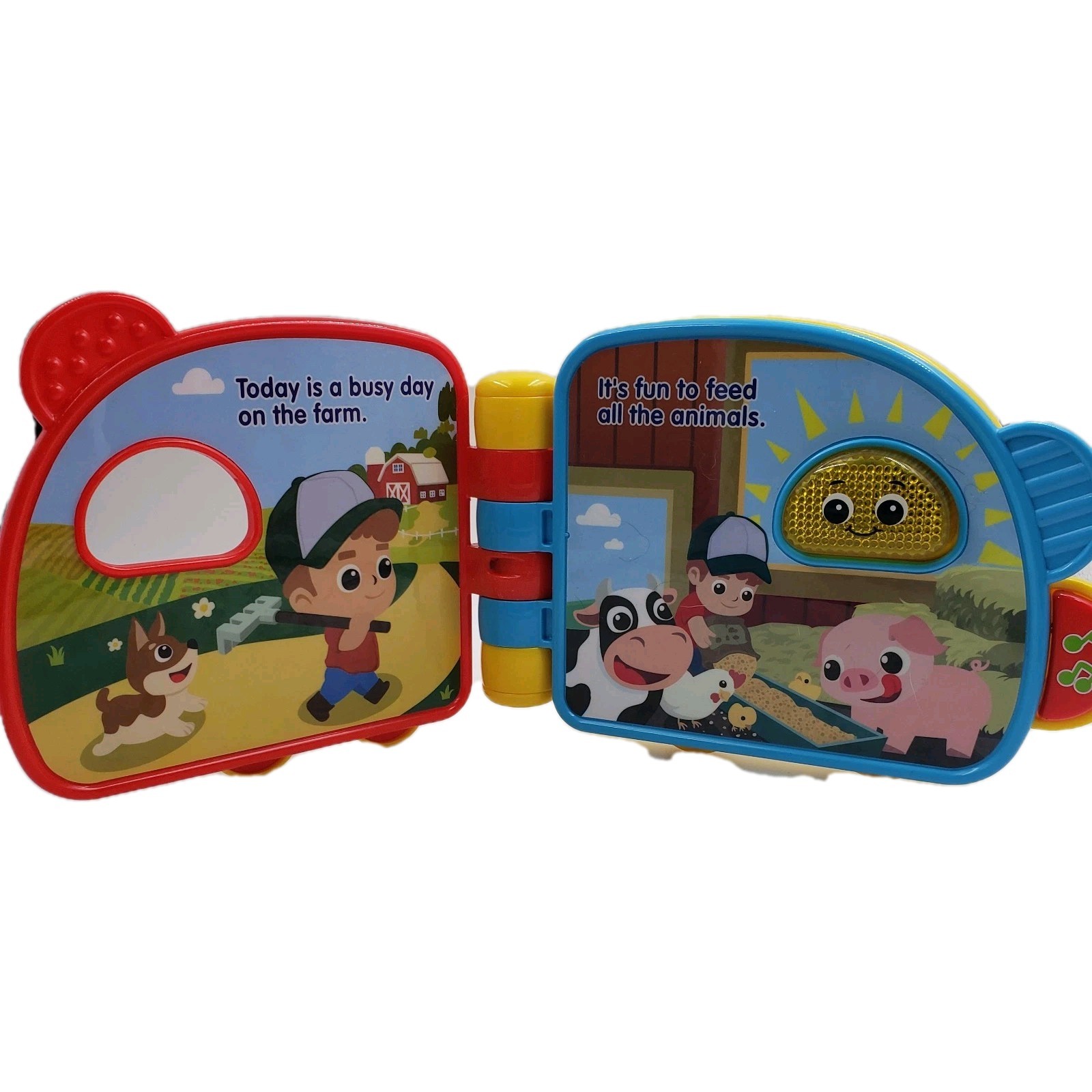 VTech Farm Fun Storybook Talks Sings Working Electronic Storybook, Tested