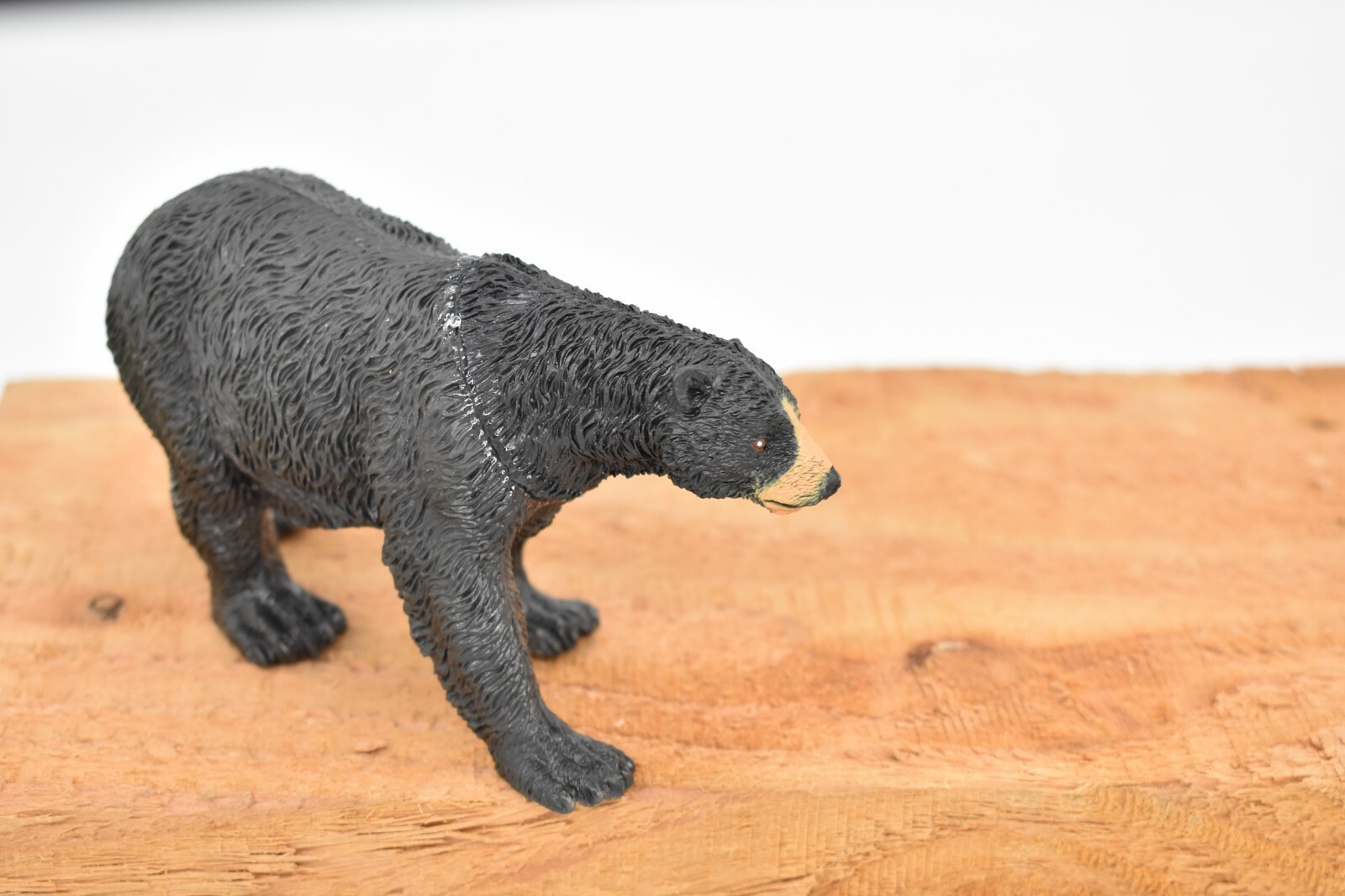 Black Bear, Plastic Replica 5 inches long 2 3/4 inches tall – F4338 B3