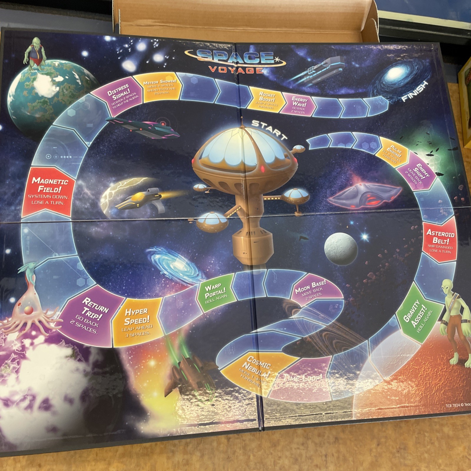 TCR~7824 Space Voyage Grades 4-5 Reading Comprehension Game Series