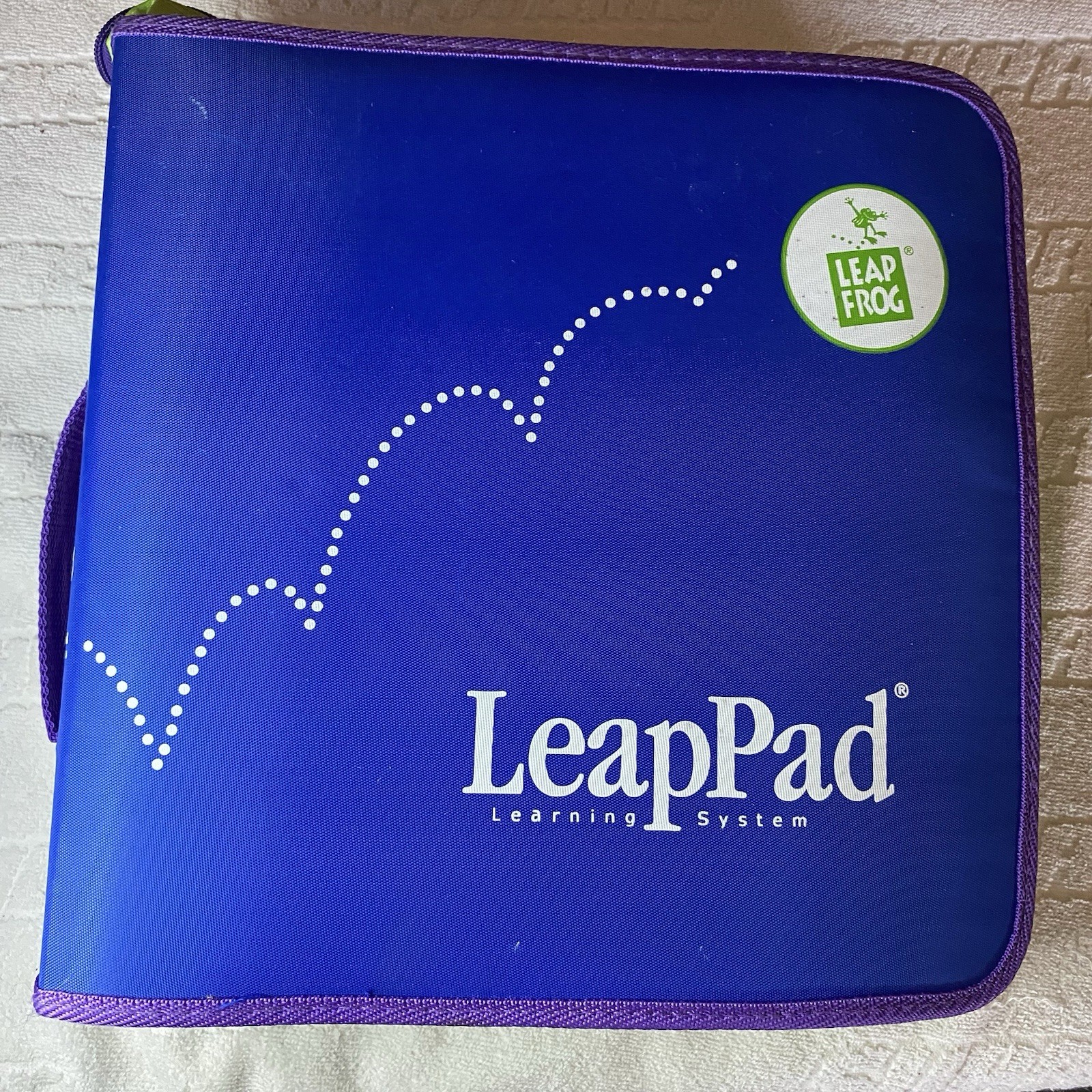 LeapFrog Leap Pad Learning System, Case, Books, Cartridges *UNTESTED