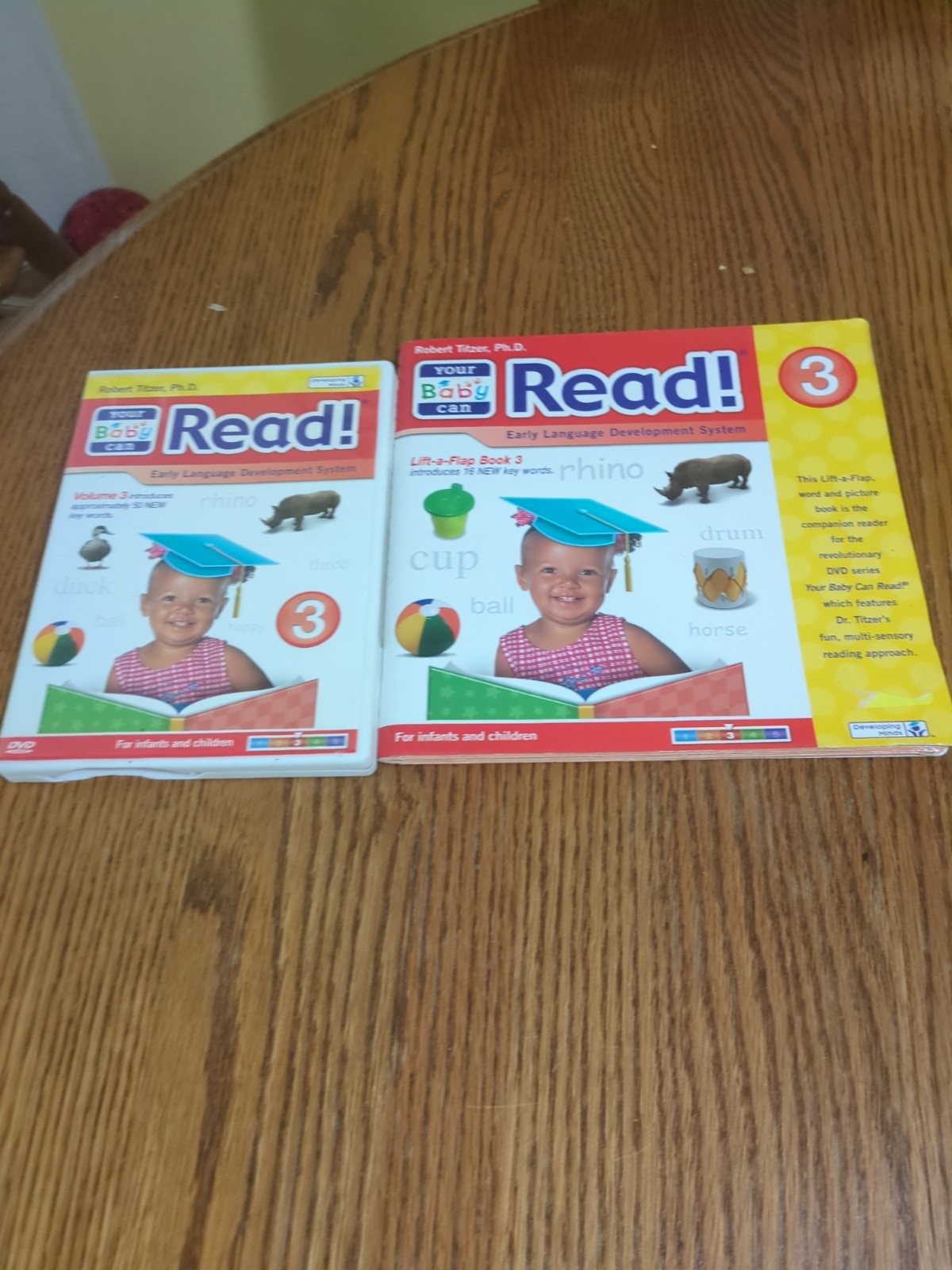Your Baby Can Read Early Language Development System DVD Books Cards Complete