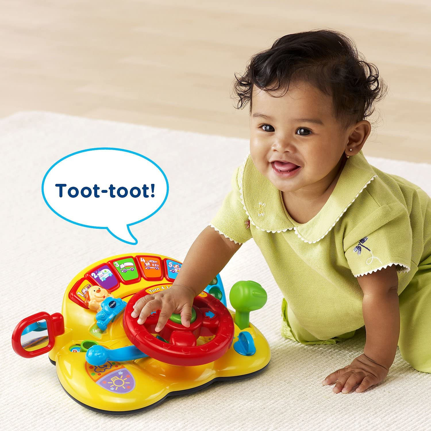 Educational Toys for 2 Year Old Toddlers Baby Kids Boy Girl Learning Wheel Toy