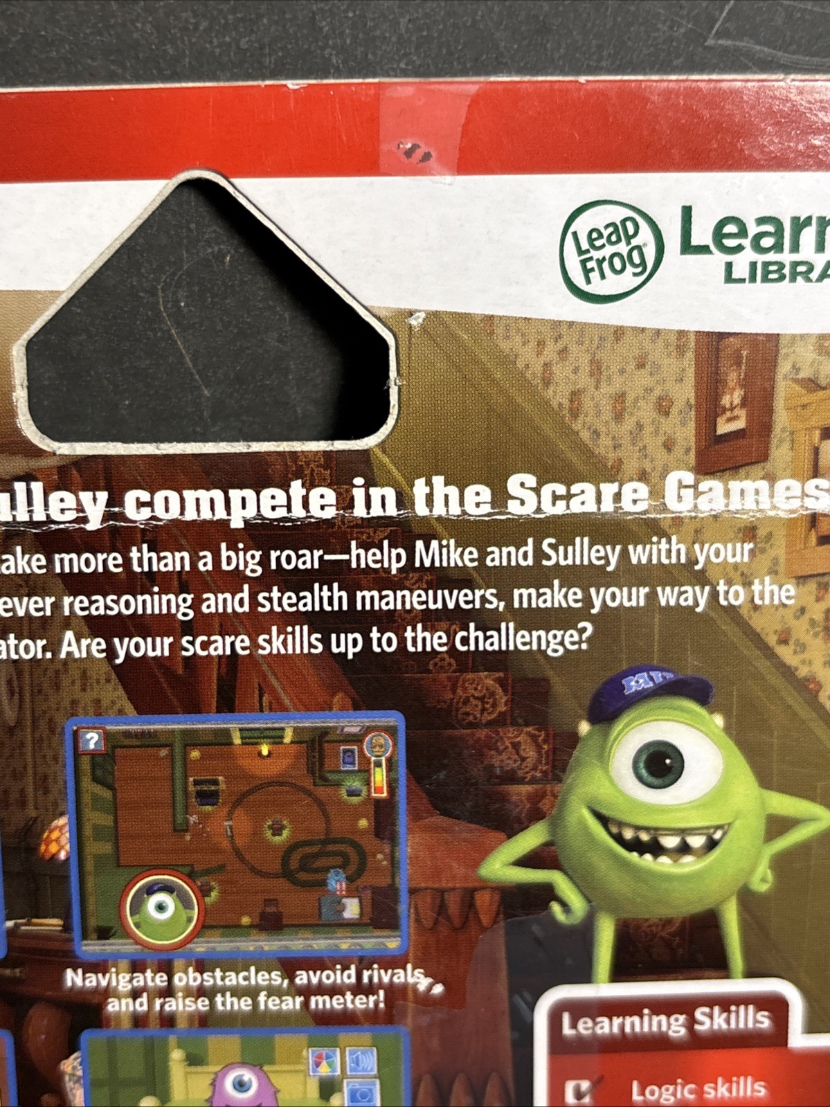 LeapFrog Explorer Monsters University Problem Solving Games Logic Memory