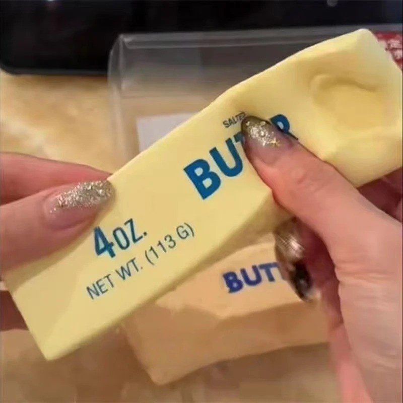 ✅ 1pc Butter Stick Squishy Fidget Toy Soft Stress Relief ADHD Anxiety Squeeze ✅*