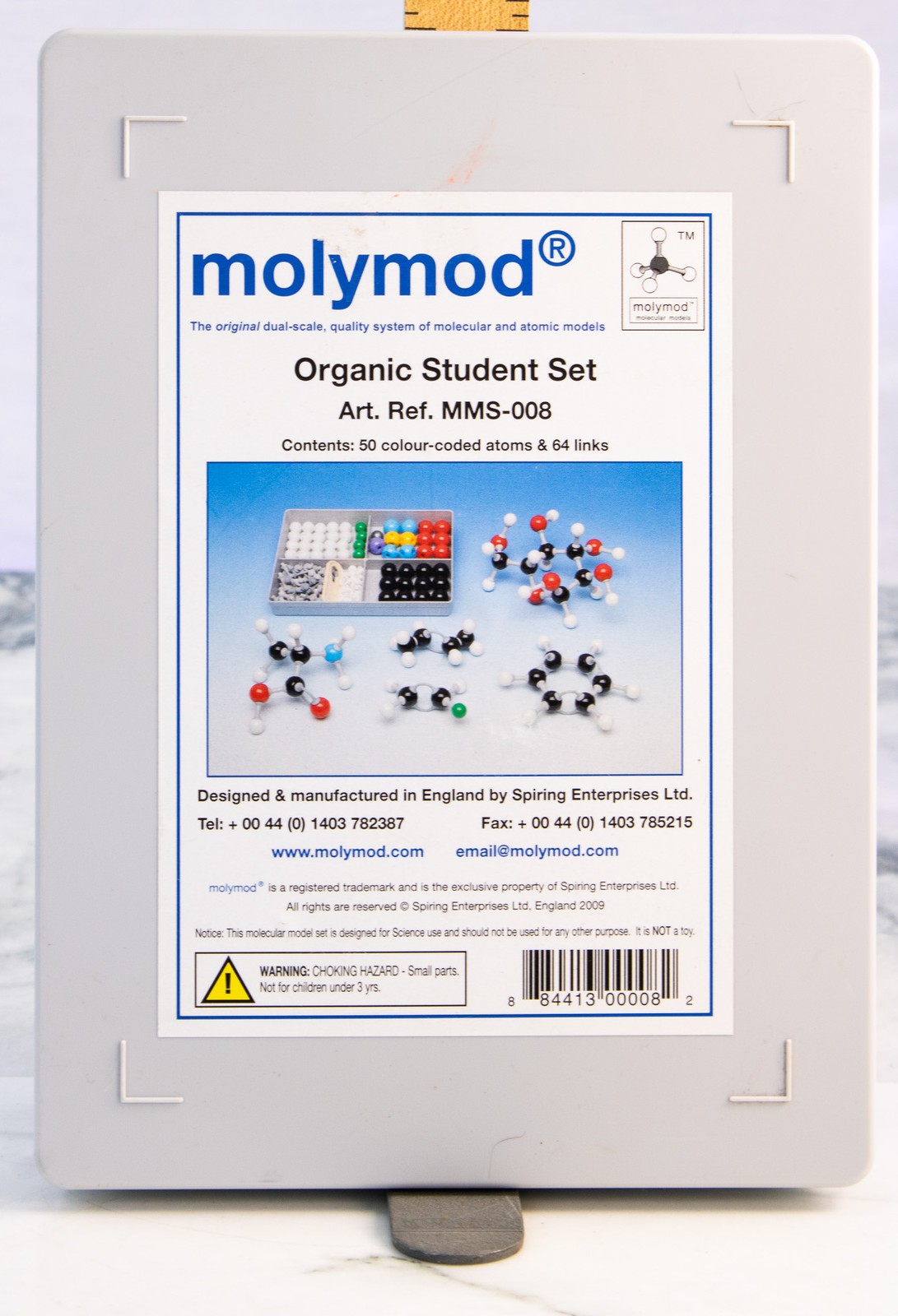 Molymod MMS-008 Organic Chemistry Molecular Model Student Set Complete England