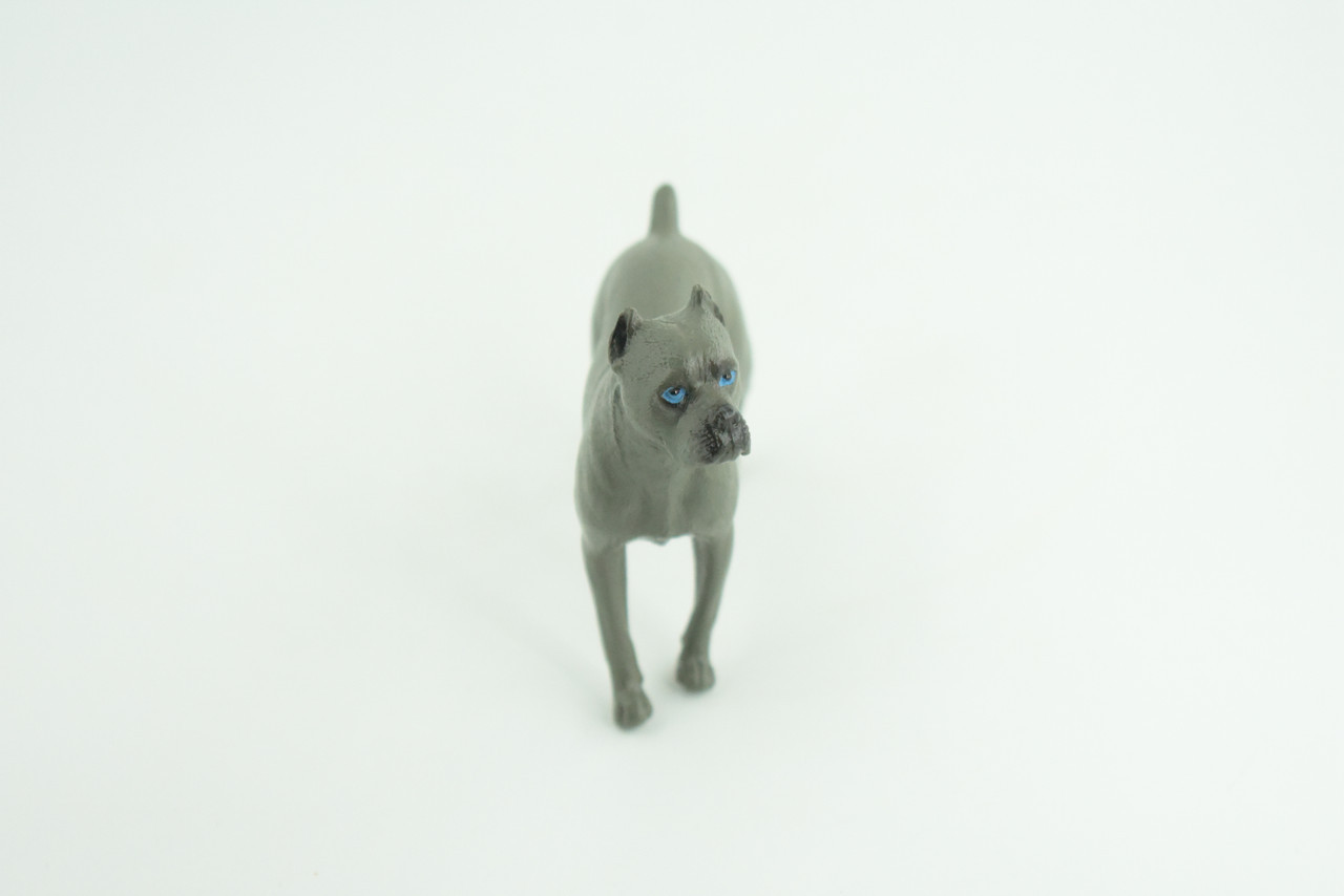 Cane Corso Dog Toy, Hand Painted Realistic Rubber Model 4 Inches CH910 BB203