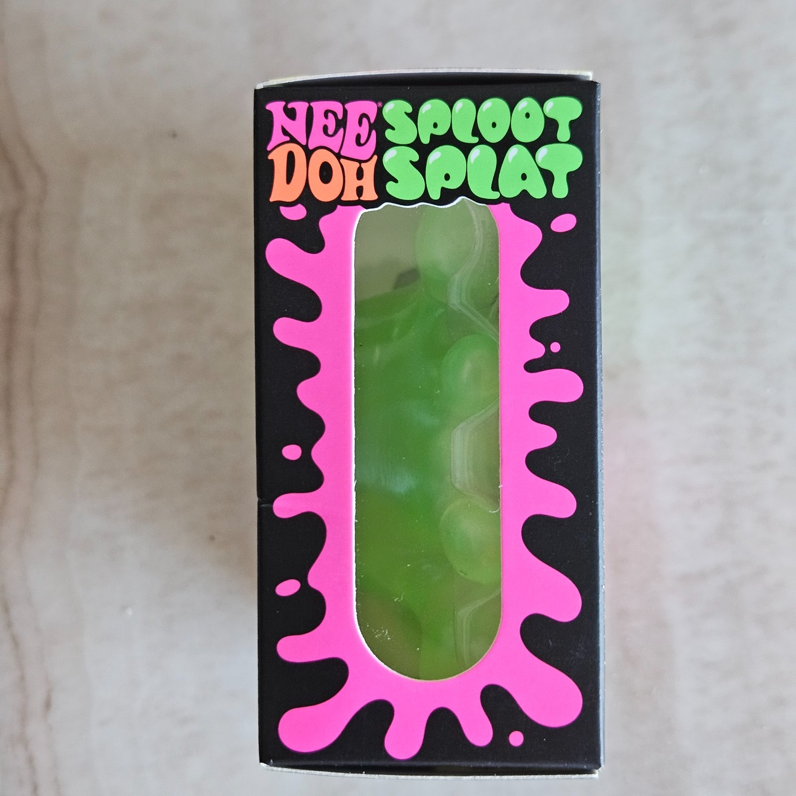 Schylling NeeDoh Sploot Splat Squish Squeeze Toy Green Ages 3+ New In Box