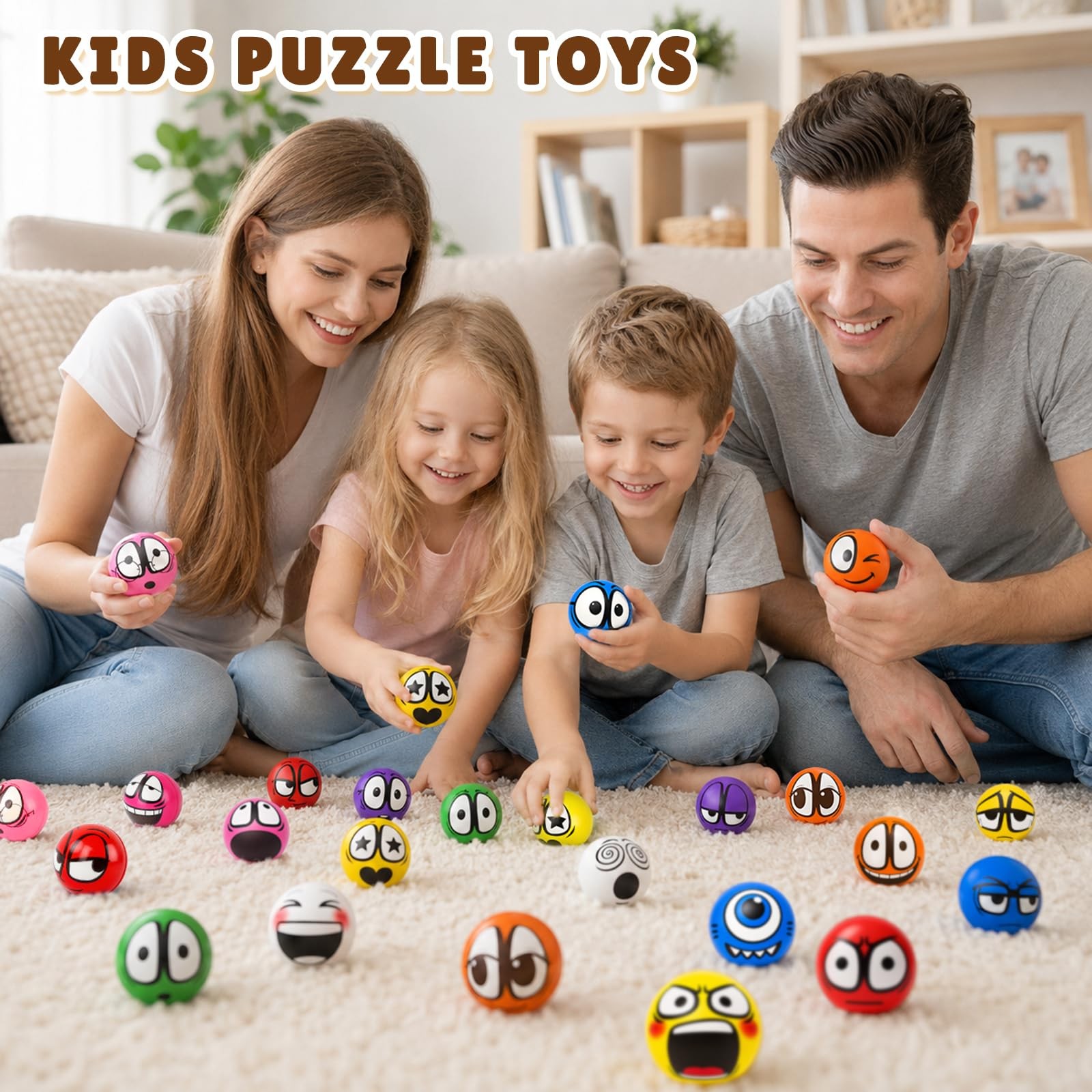 Shqdd Balls 100Pcs Balls For Bulk Squeeze Toys For Relief Perfect For Office