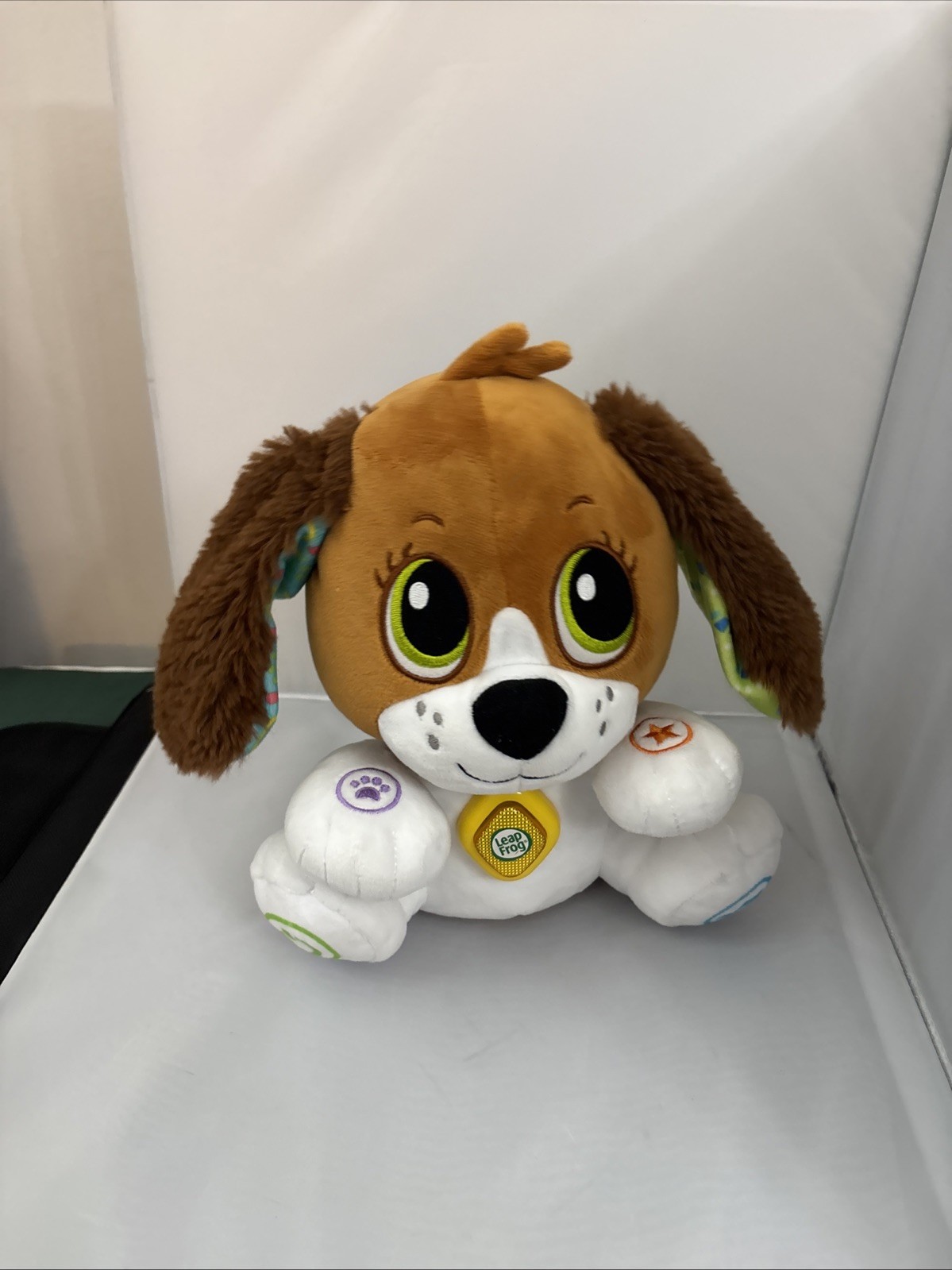 Leap Frog Speak & Learn Puppy W/ Interactive Talk Back And Motion Feature WORKS