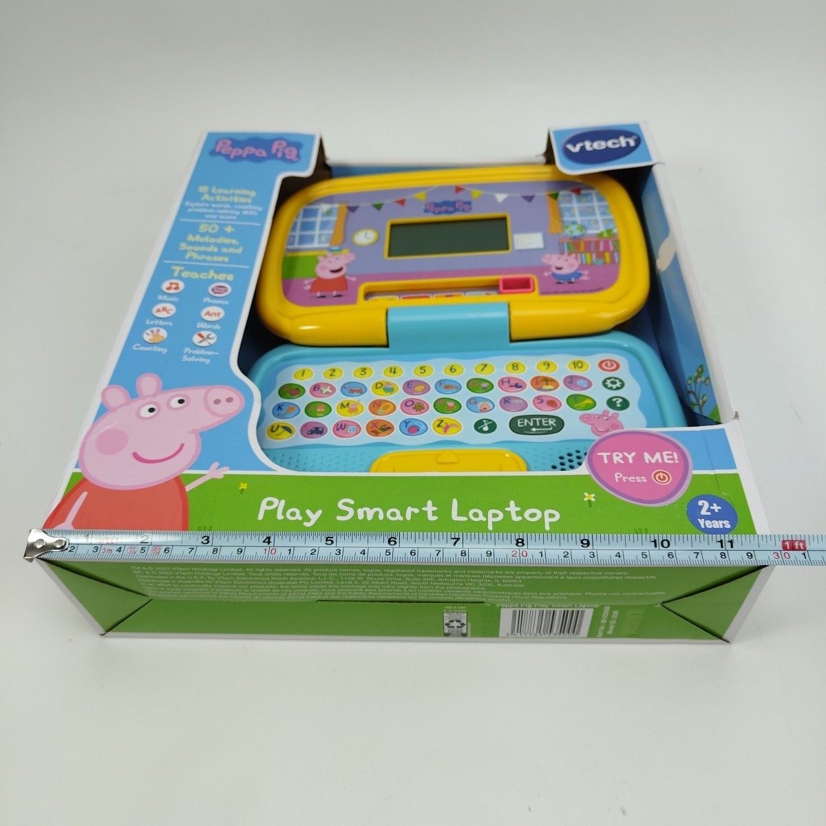 VTech Peppa Pig Play Smart Laptop for 2+ Years 5535 NEW & SEALED